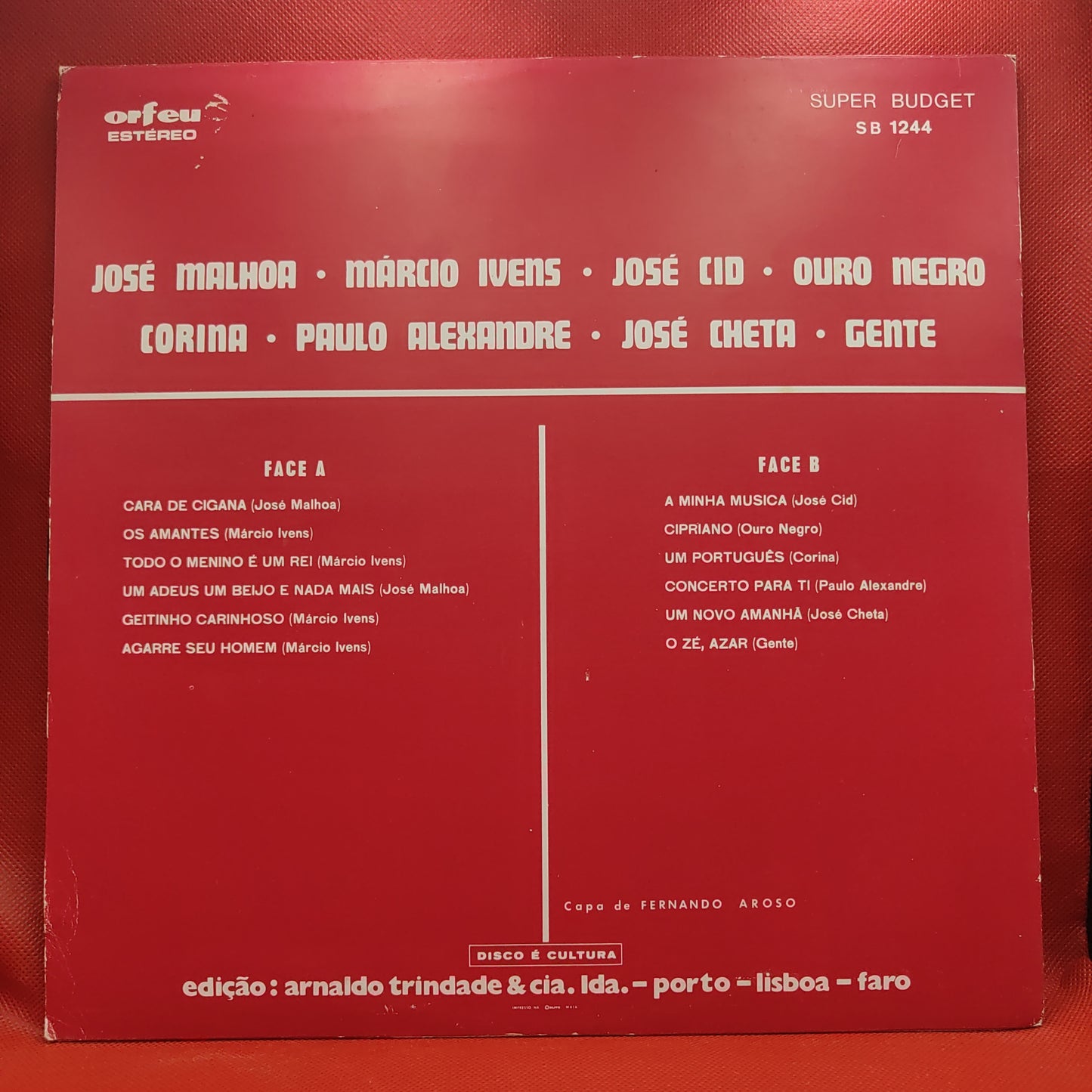 Verschiedene – Cara de Cigana, Os Amantes, A Minha Música, Um Português... und andere