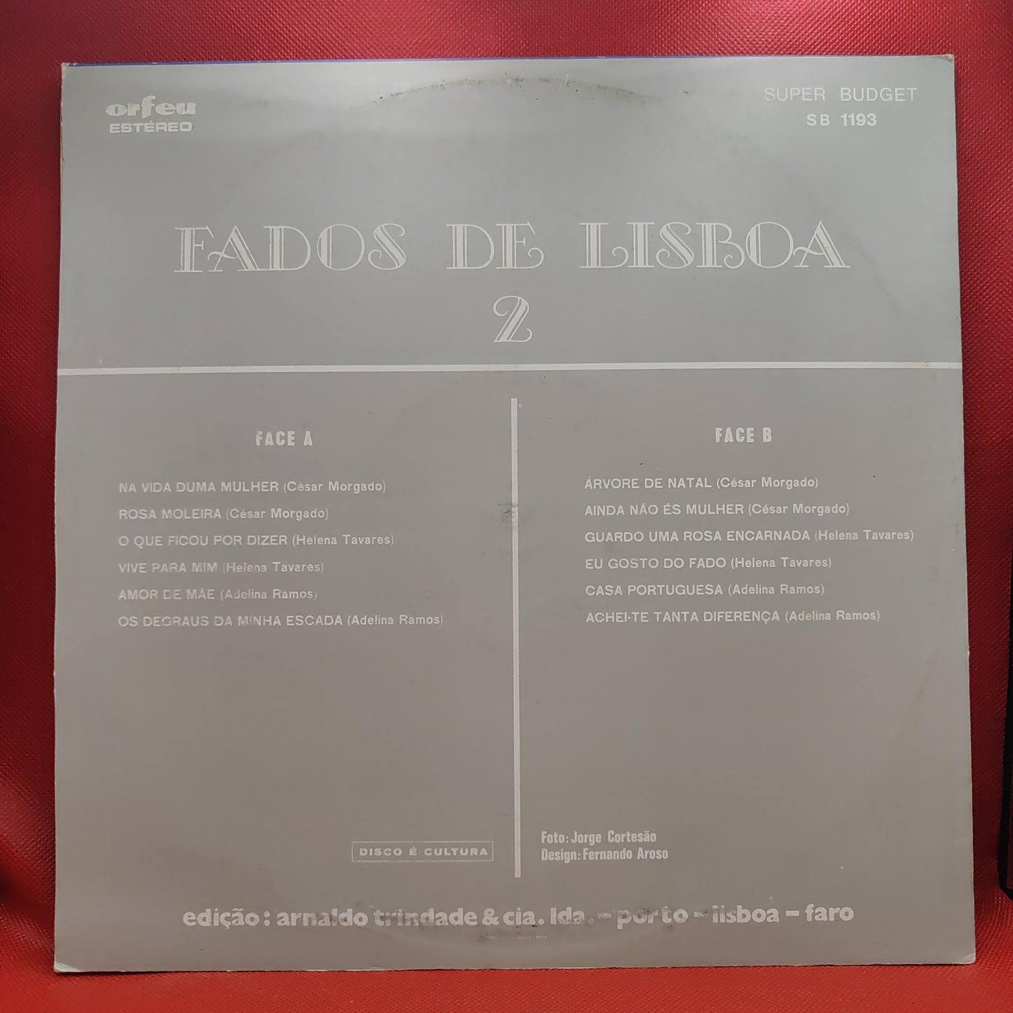 César Morgado – Helena Tavares – Adelina Ramos – Fados De Lisboa 2