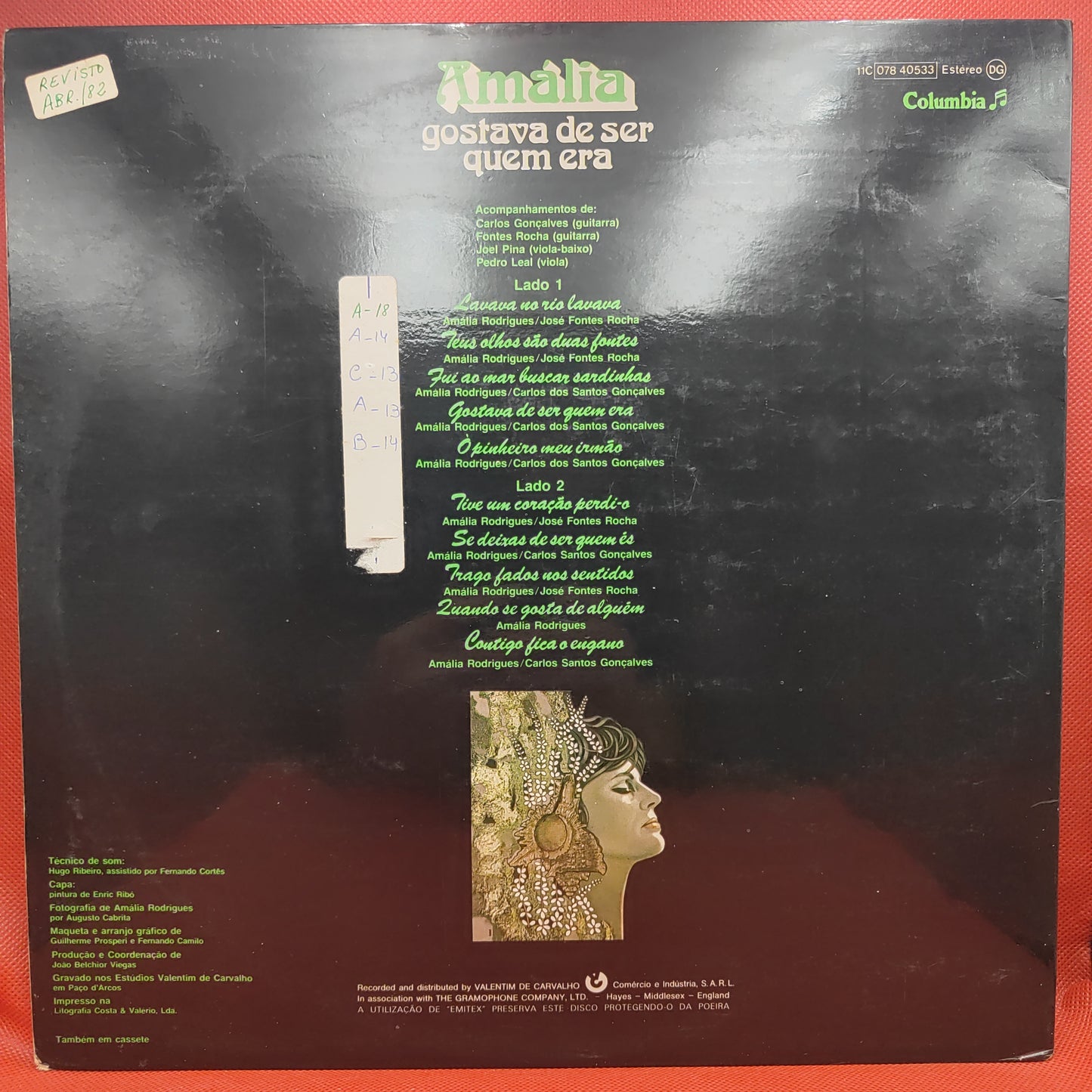 Amália – Es gefiel mir, so zu sein, wie ich war