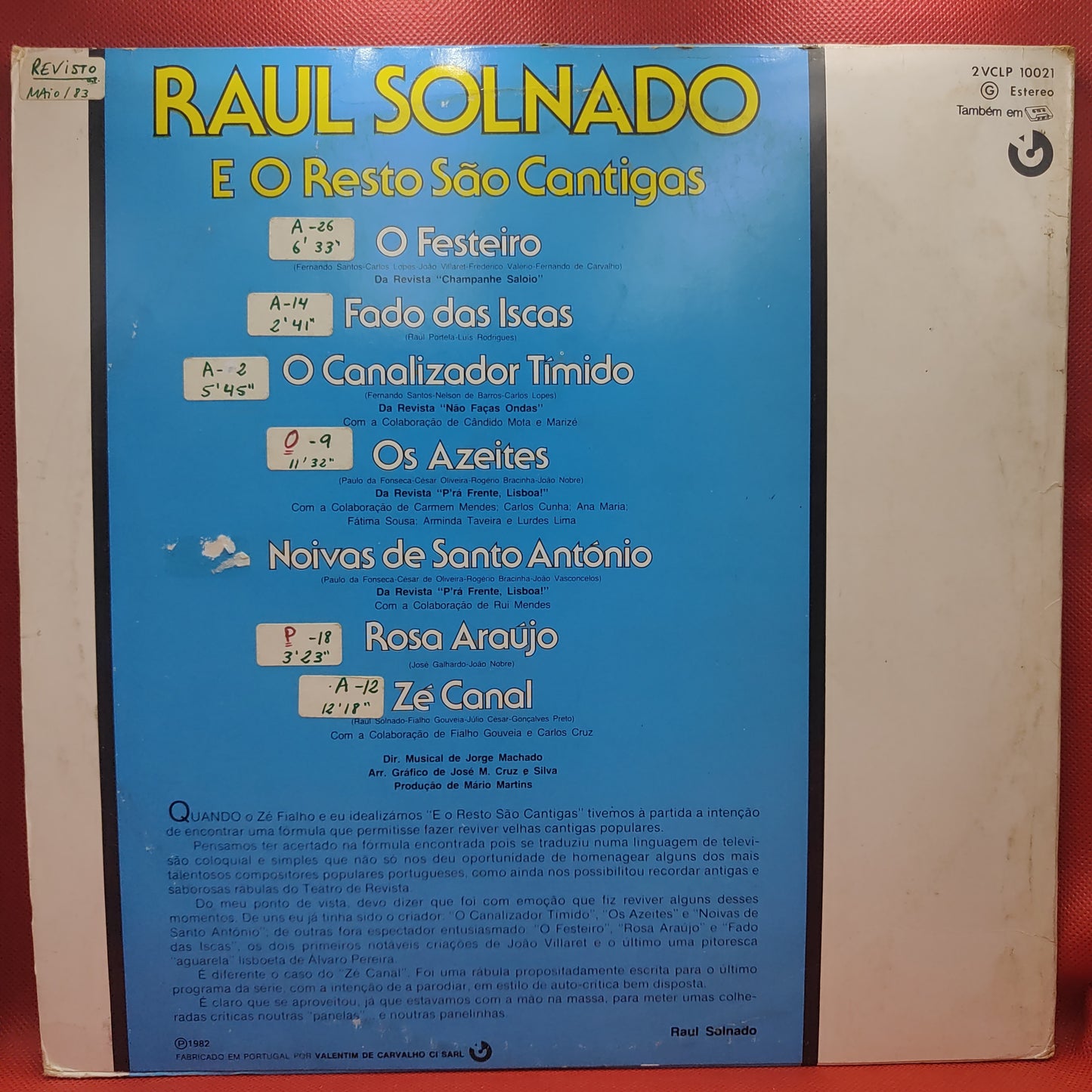 Raul Solnado – Und der Rest sind Lieder