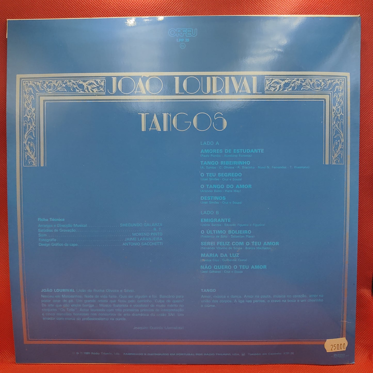 João Lourival – Wiederbelebung unsterblicher Tangos