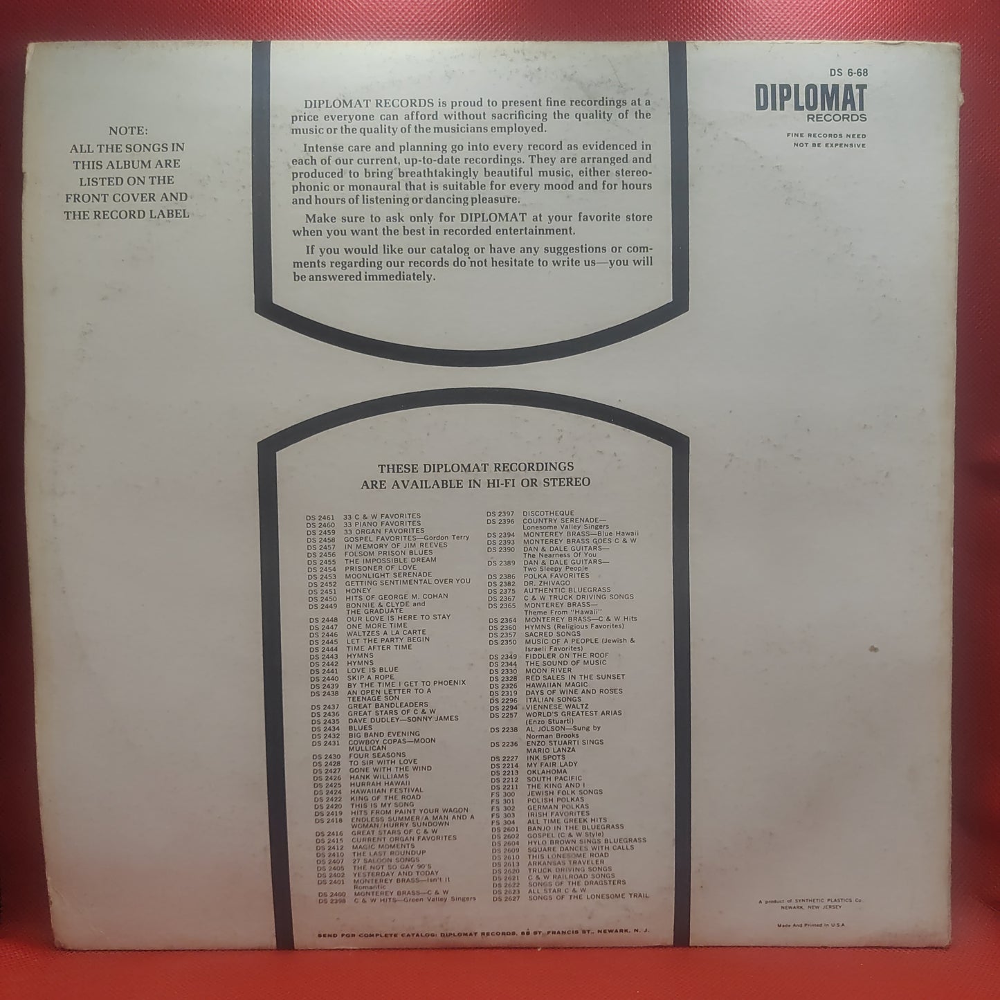 DIE LONESOME VALLEY SINGERS