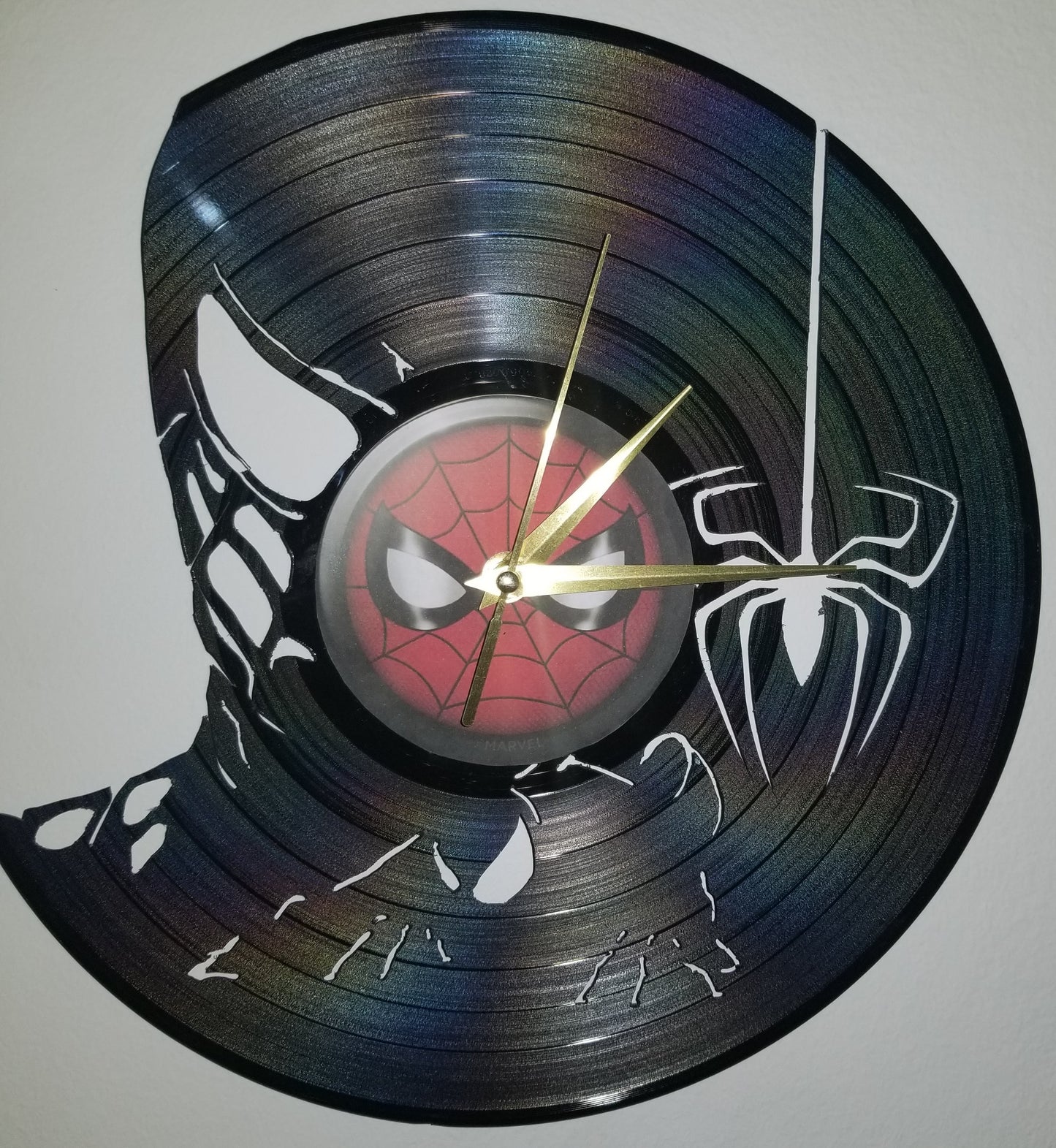 Relógio Vinil - SPIDERMAN