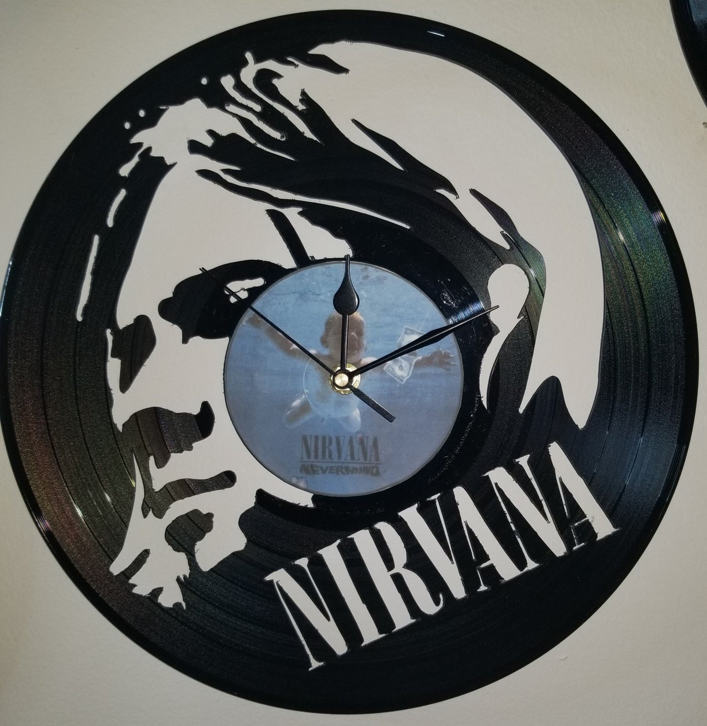 Relógio Vinil - NIRVANA