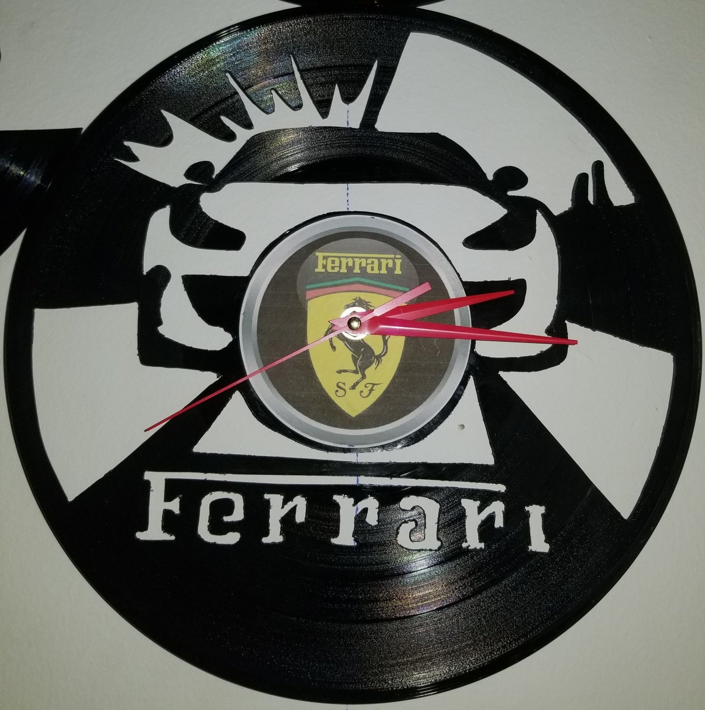 Relógio Vinil - FERRARI