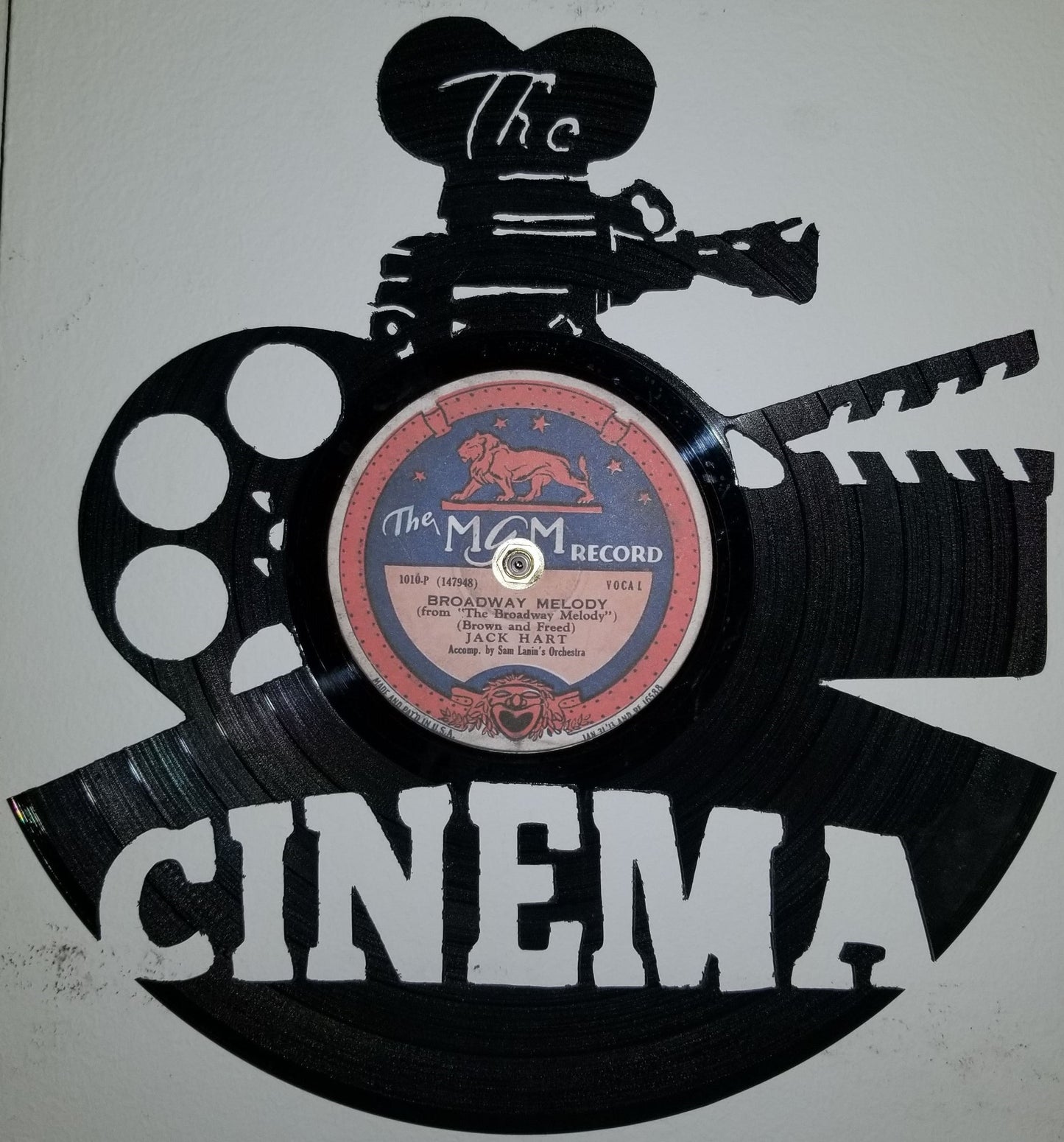 Relógio Vinil - CINEMA