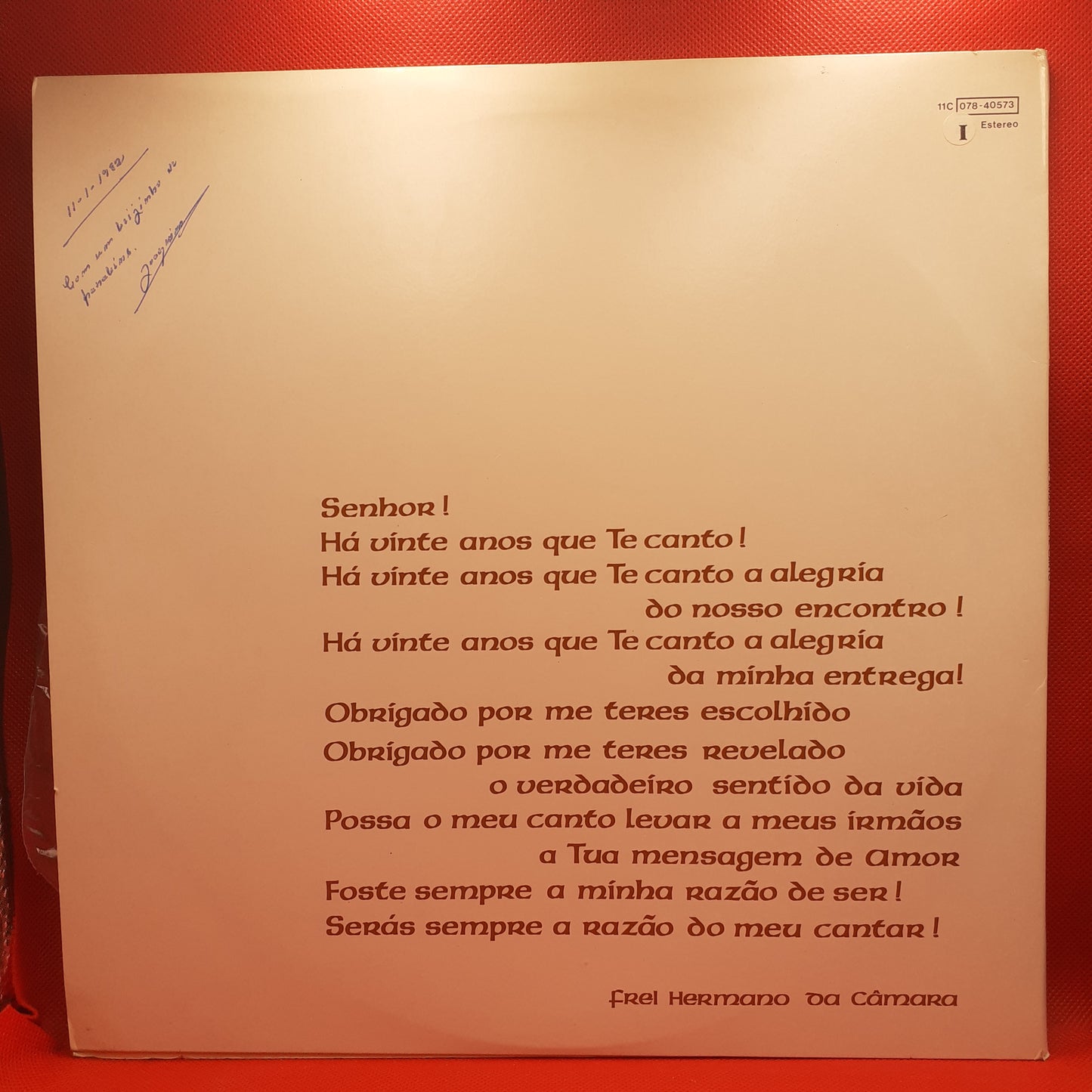 Frei Hermano Da Câmara – Ich singe seit zwanzig Jahren für dich