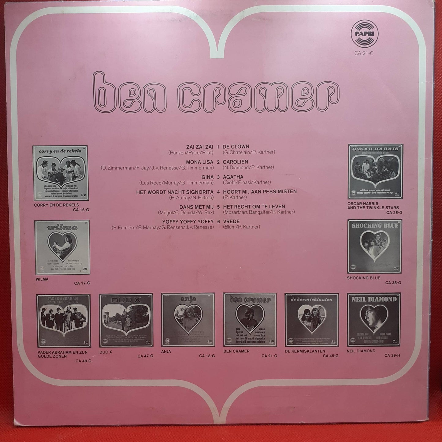 Ben Cramer – Veel Liefs Van ... Ben Cramer