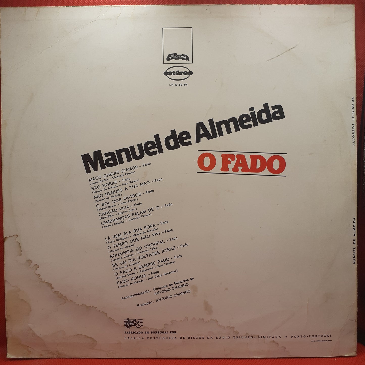 Manuel De Almeida – O Fado