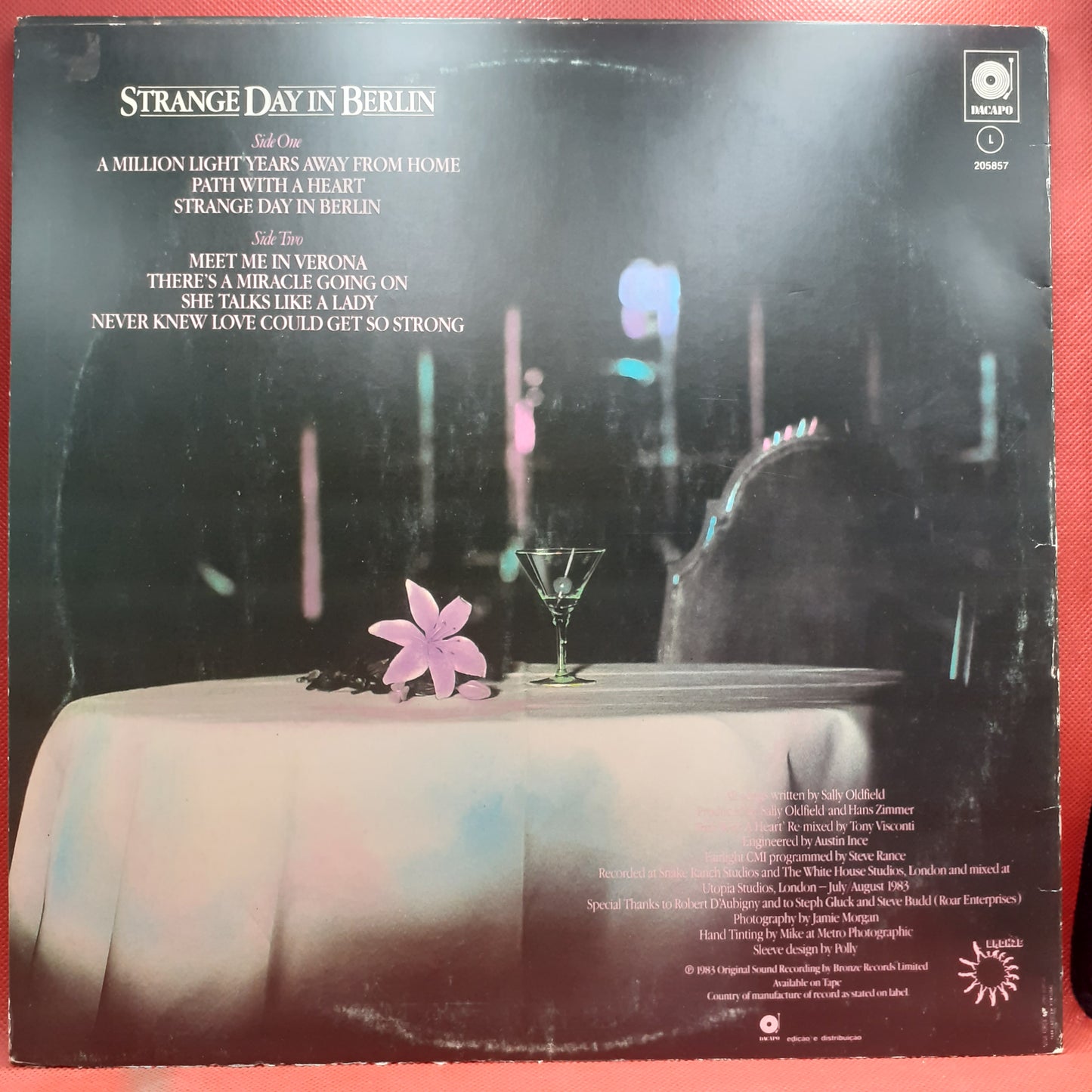 Sally Oldfield – Strange Day In Berlin