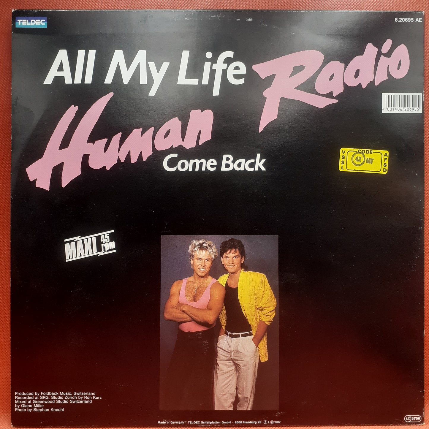 Human Radio - All My Life (12")