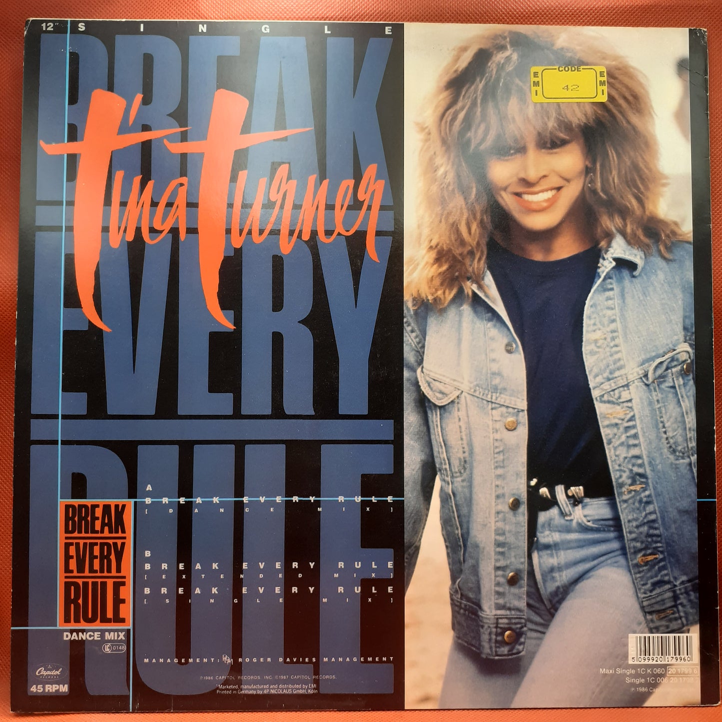 Tina Turner - Break Every Rule (Dance Mix)