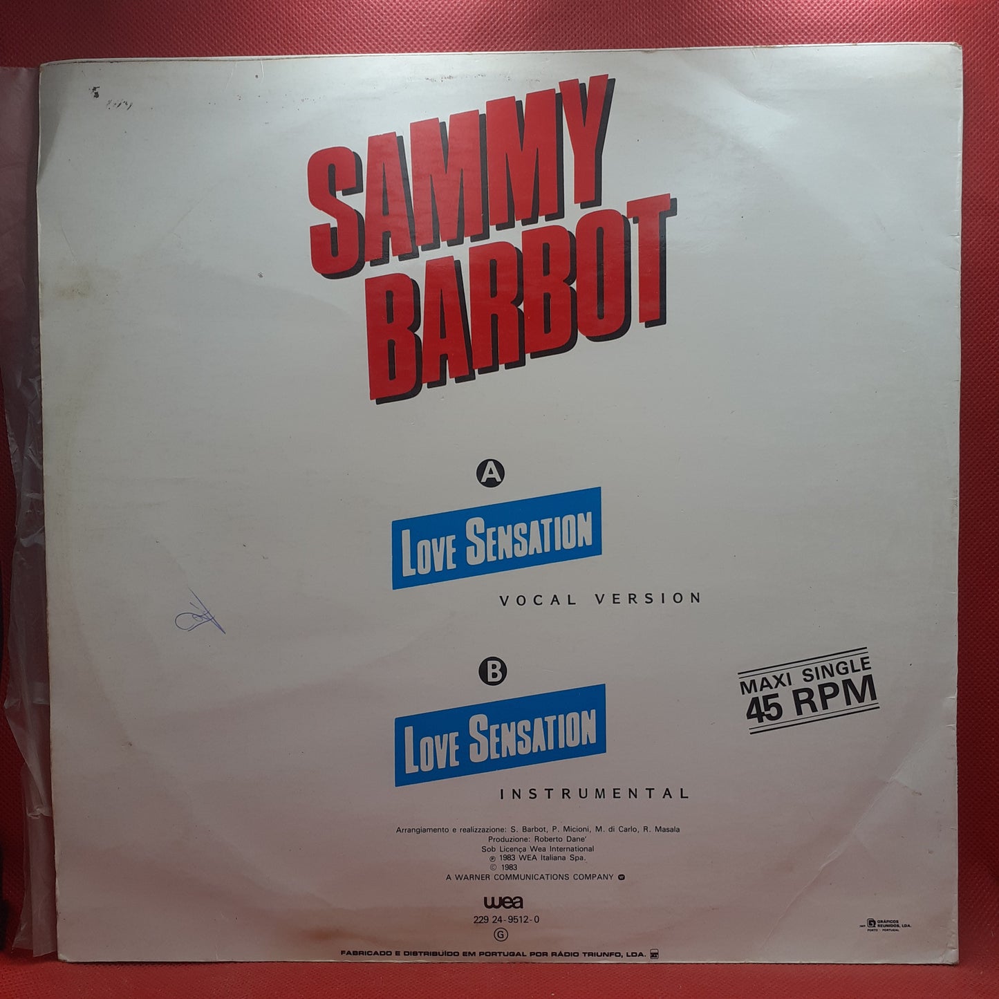 Sammy Barbot – Love Sensation