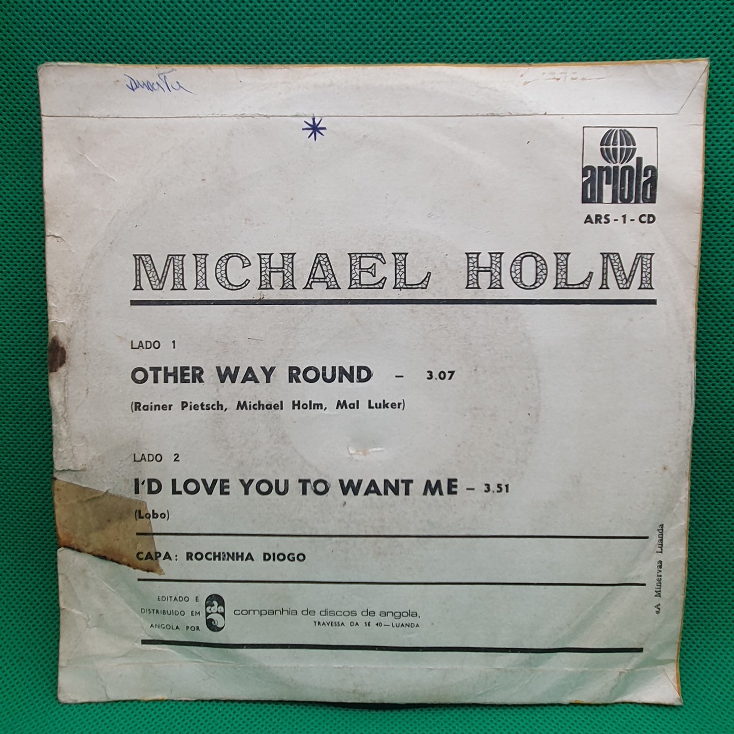 Michael Holm – Other Way Round / I'd Love You To Want Me