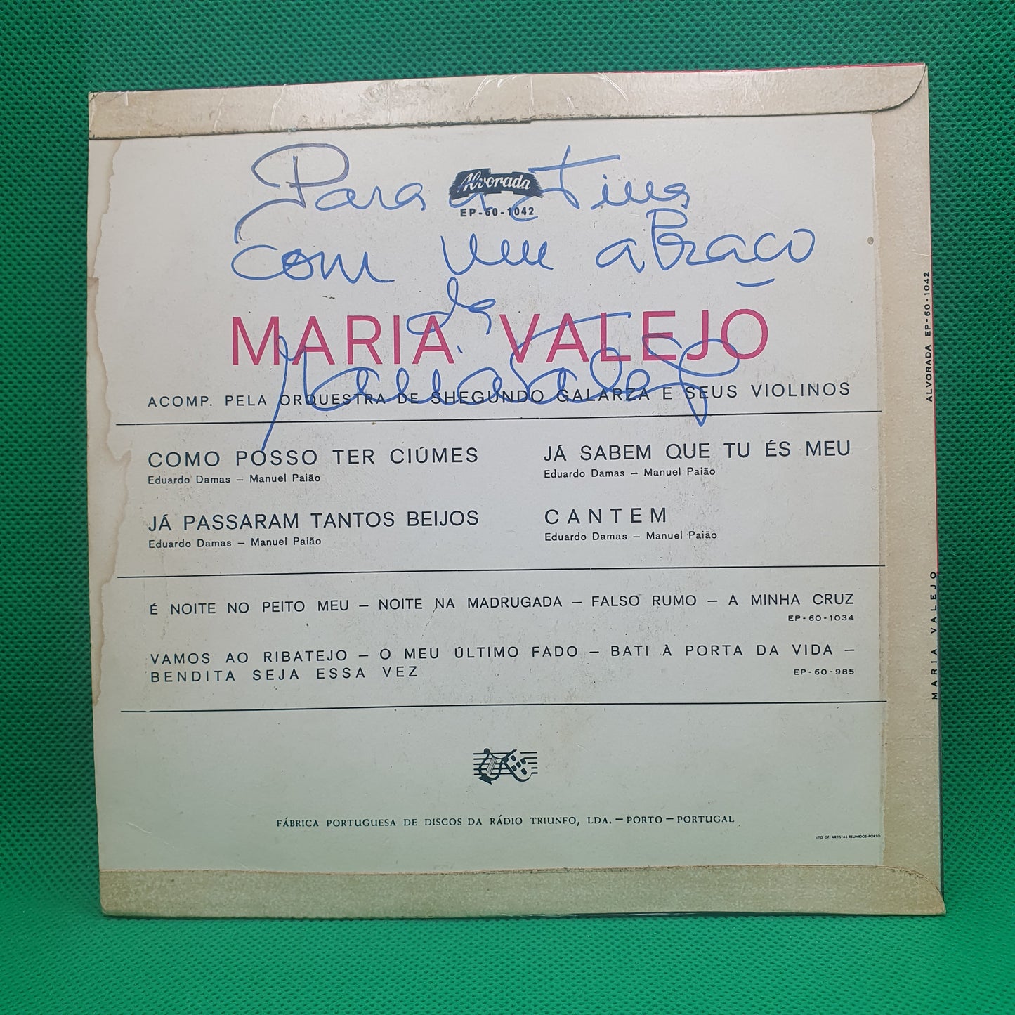 Maria Valejo – Como Posso Ter Ciúmes