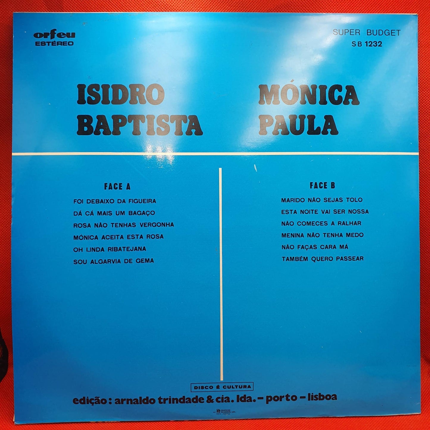 Mónica Paula e Isidro Baptista – Desgarradas De Folclore