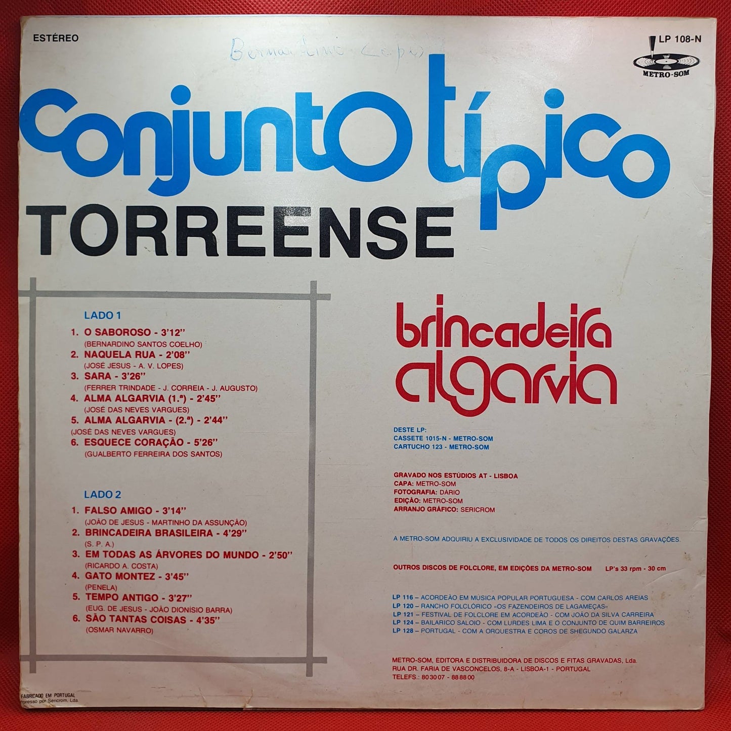 Conjunto Típico Torreense – Brincadeira Algarvia