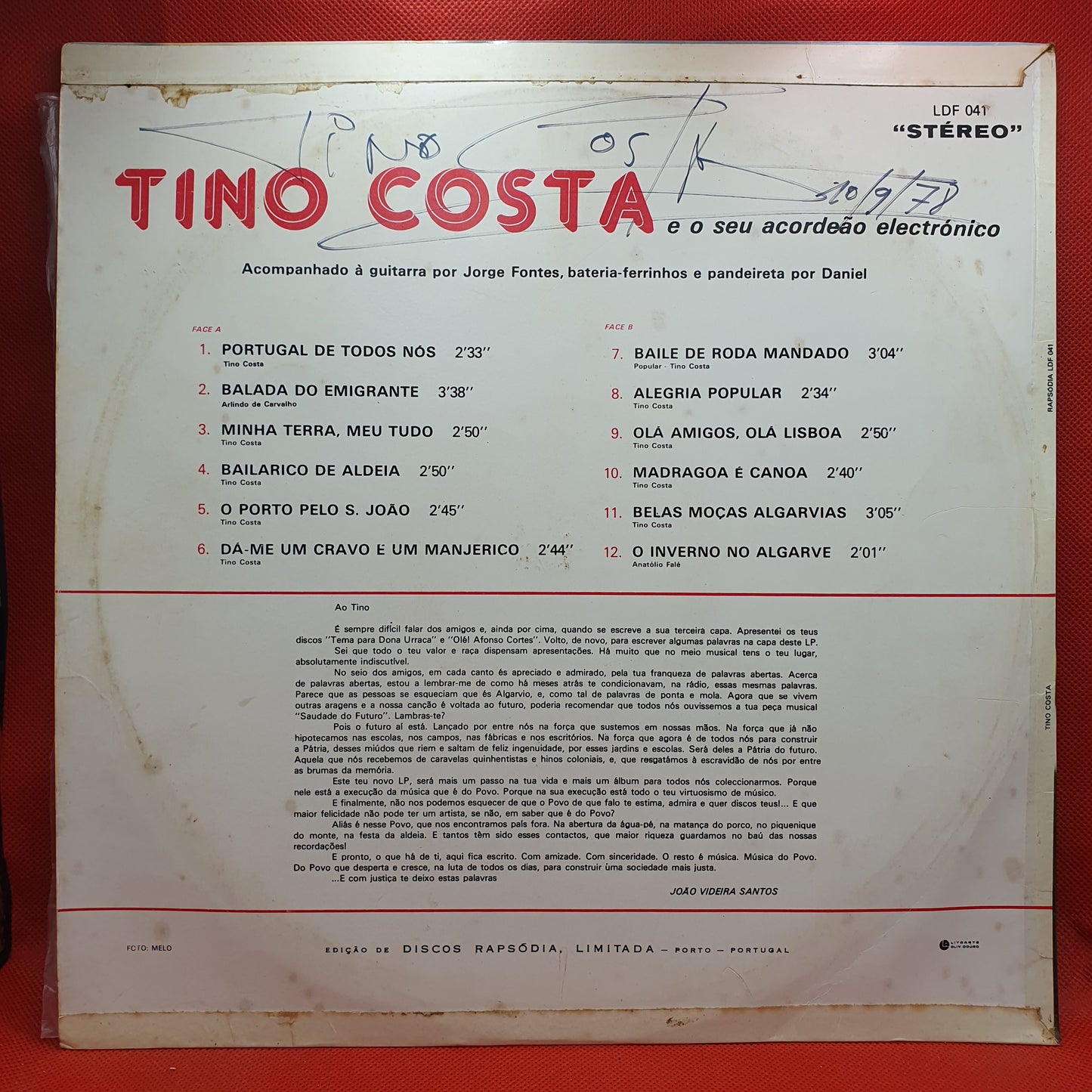 Albert Hammond – Comprenderte