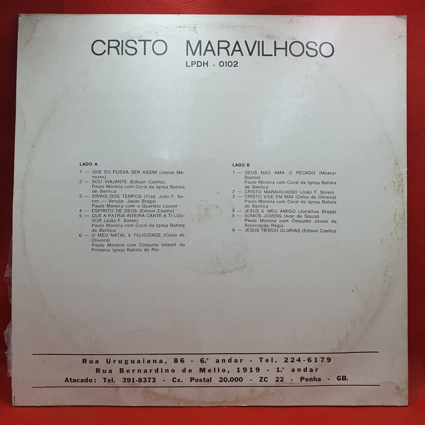 Paulo Moreira - Cristo Maravilhoso