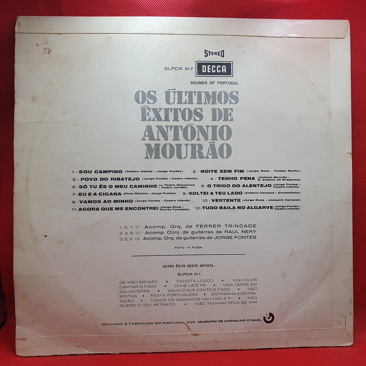 António Mourão – Os Ultimos Exitos De