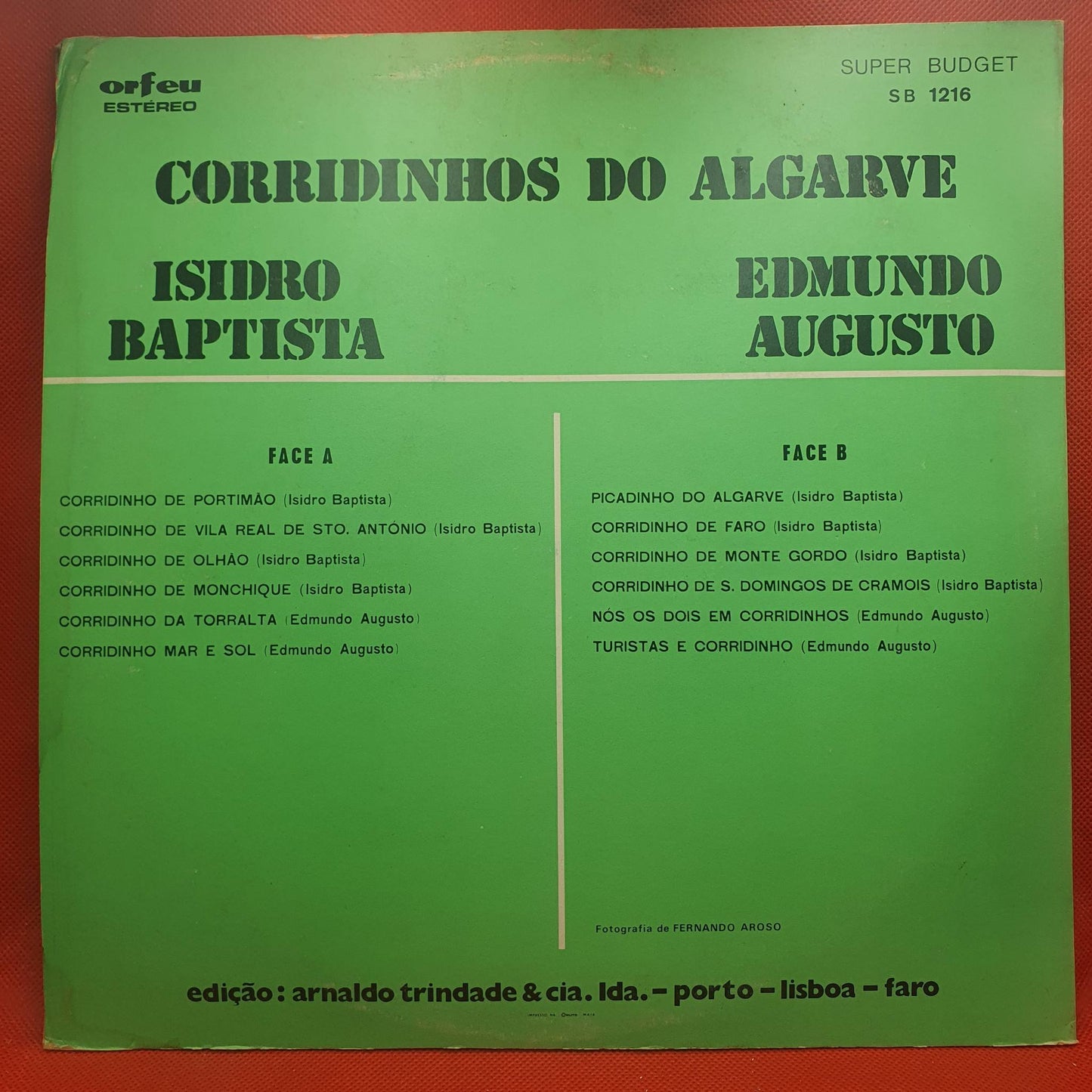 Isidro Baptista e Edmundo Augusto – Corridinhos Do Algarve