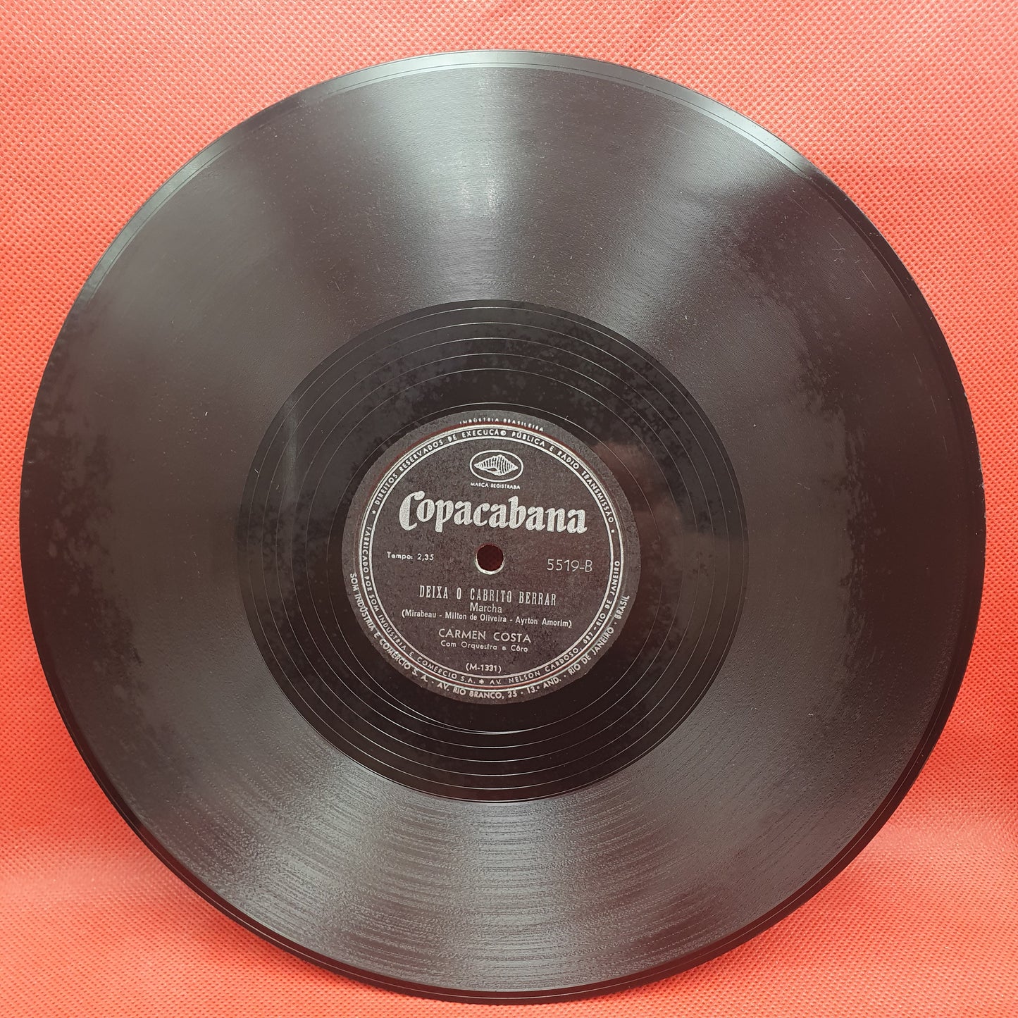 Carmen Costa – Na Paz de Deus, Deixa o Cabrito Berrar