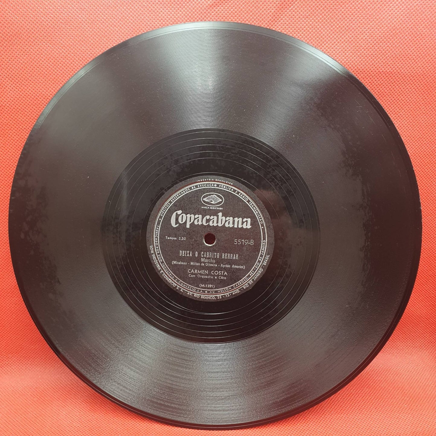 Carmen Costa – Na Paz de Deus, Deixa o Cabrito Berrar