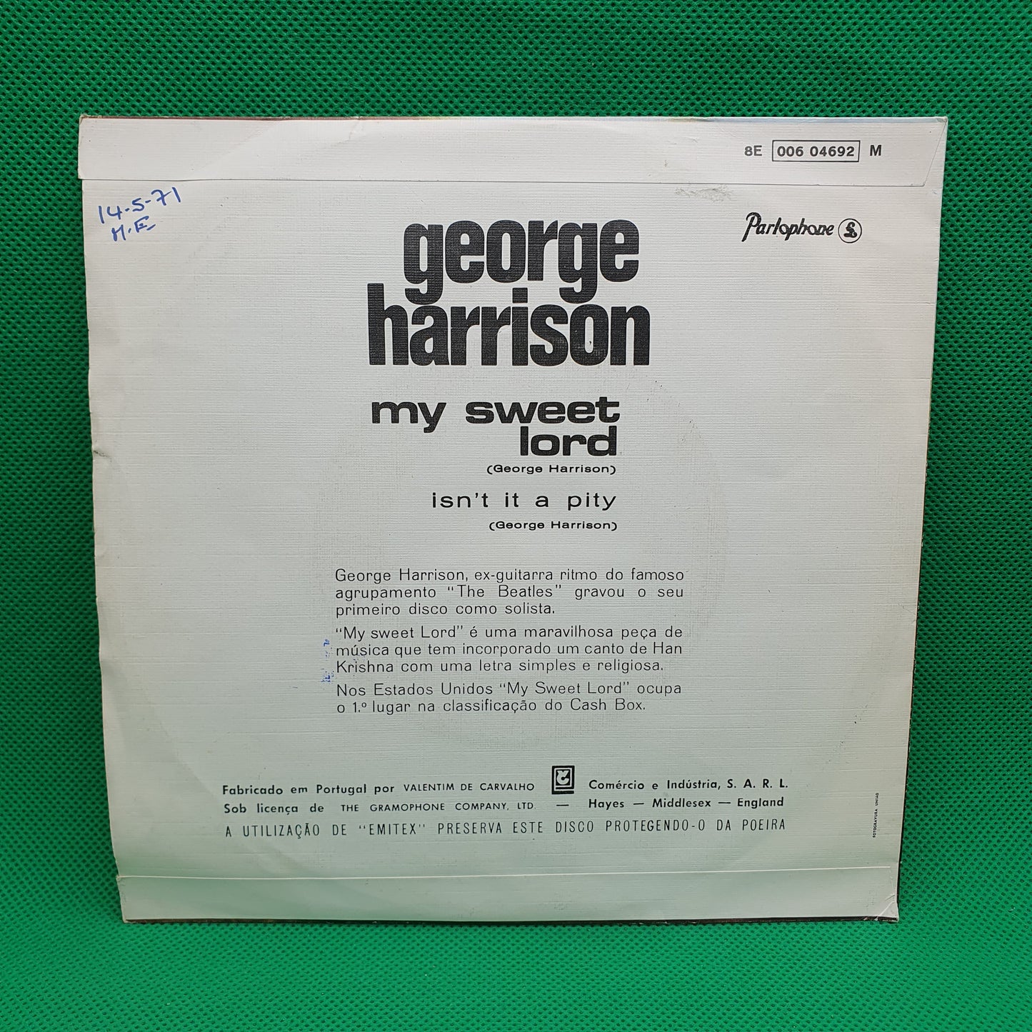 George Harrison – My Sweet Lord