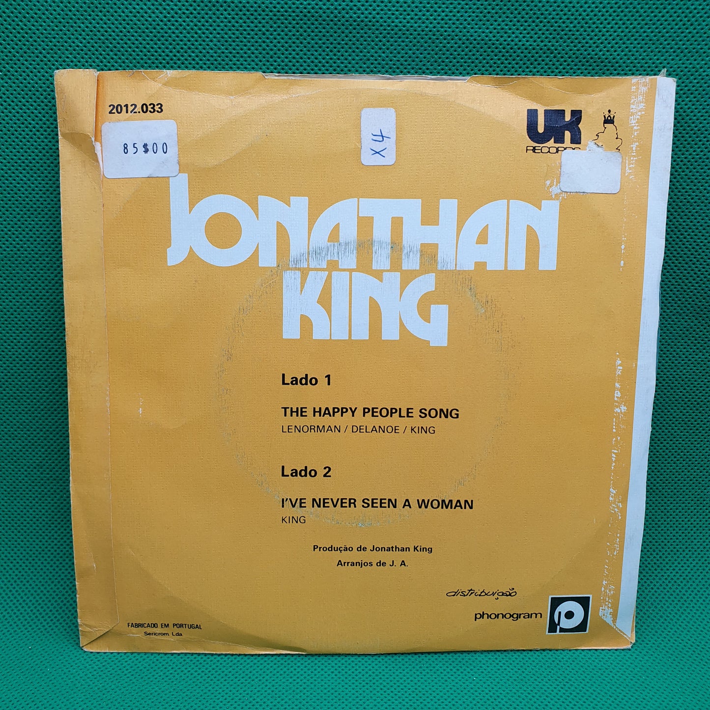 Jonathan King – The Happy People Song