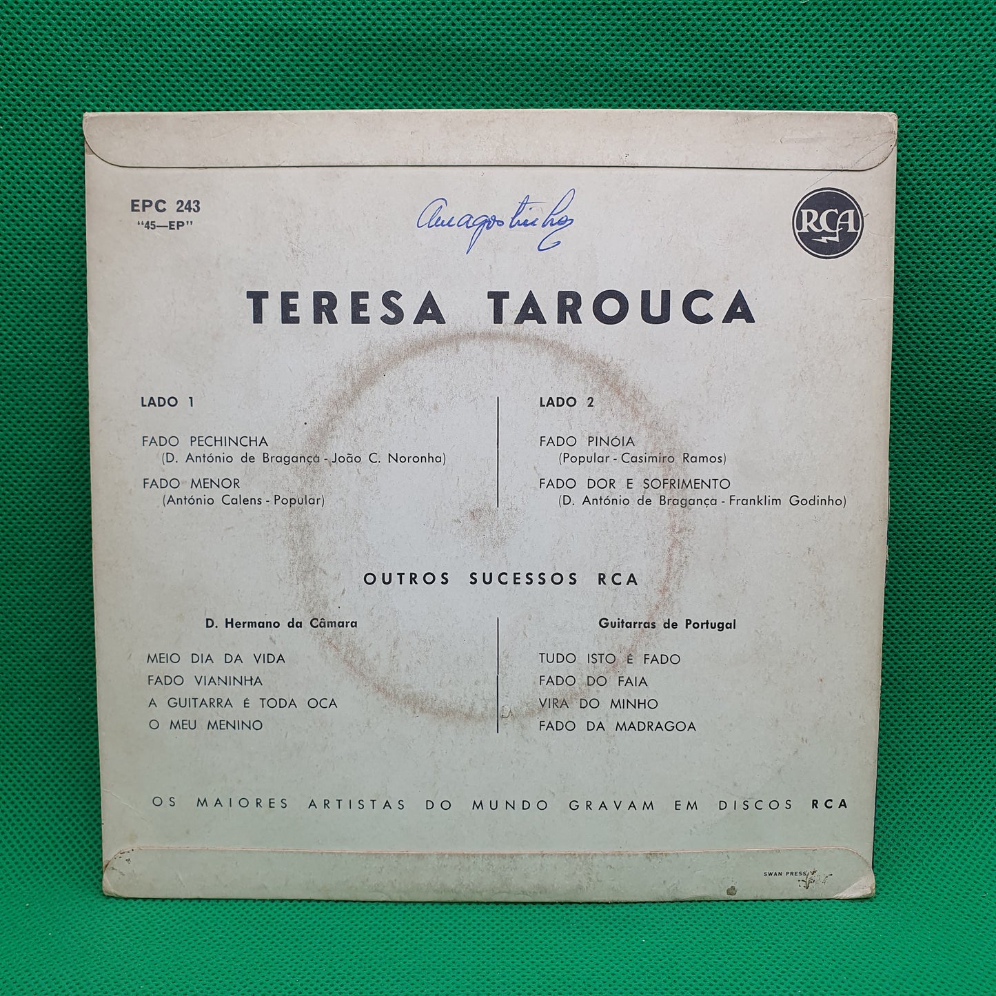 Tereza Tarouca – Fado Dor E Sofrimento