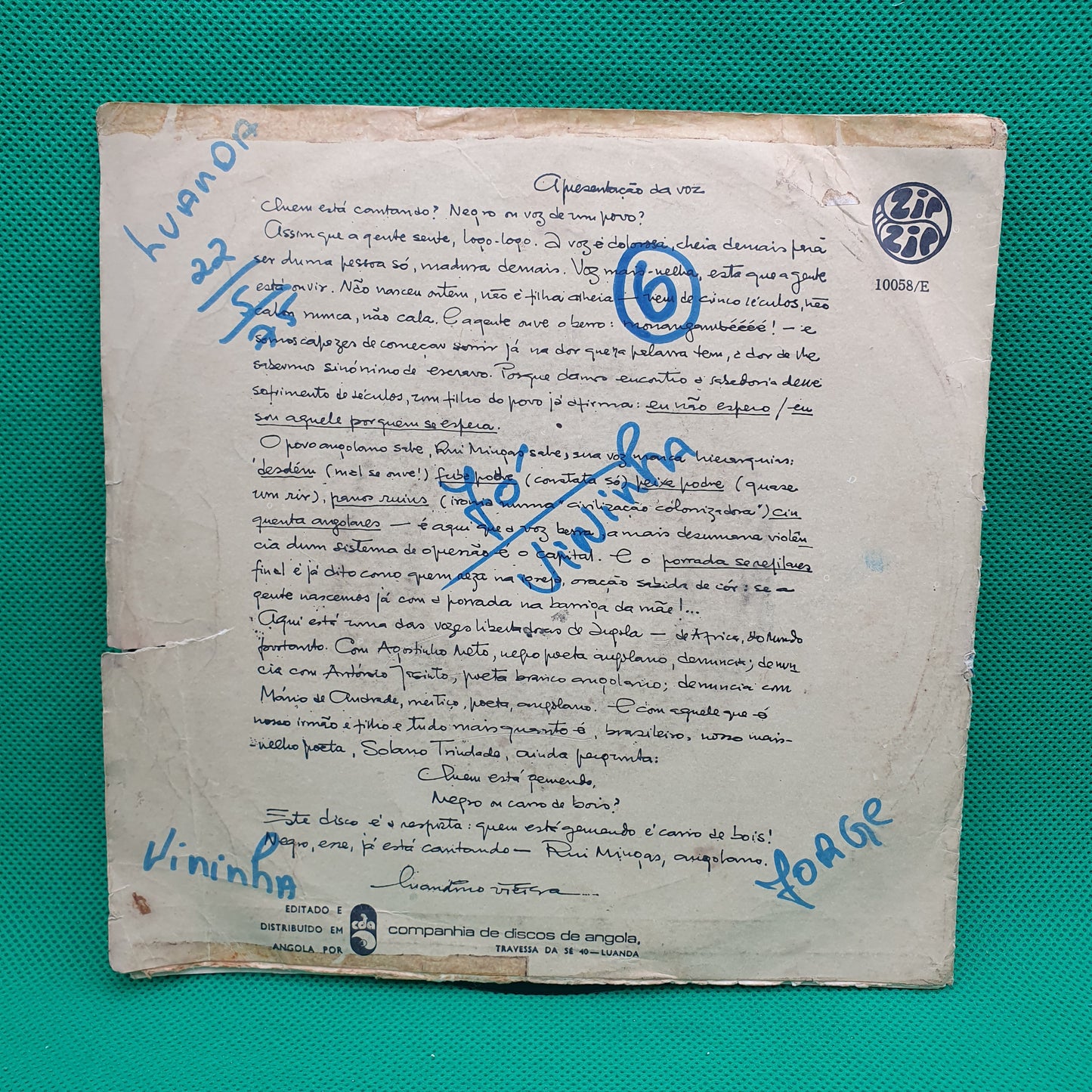 Ruy Mingas – Monangambé