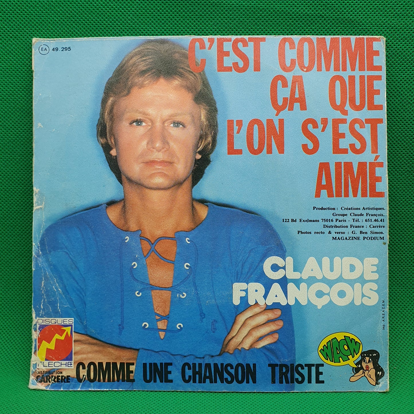 Claude François – C'est Comme Ça Que L'on S'est Aimé