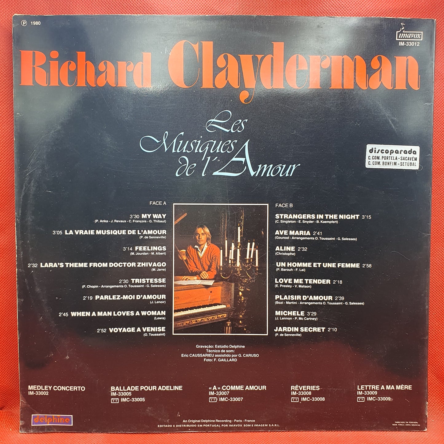 Richard Clayderman – Les Musiques De L'Amour