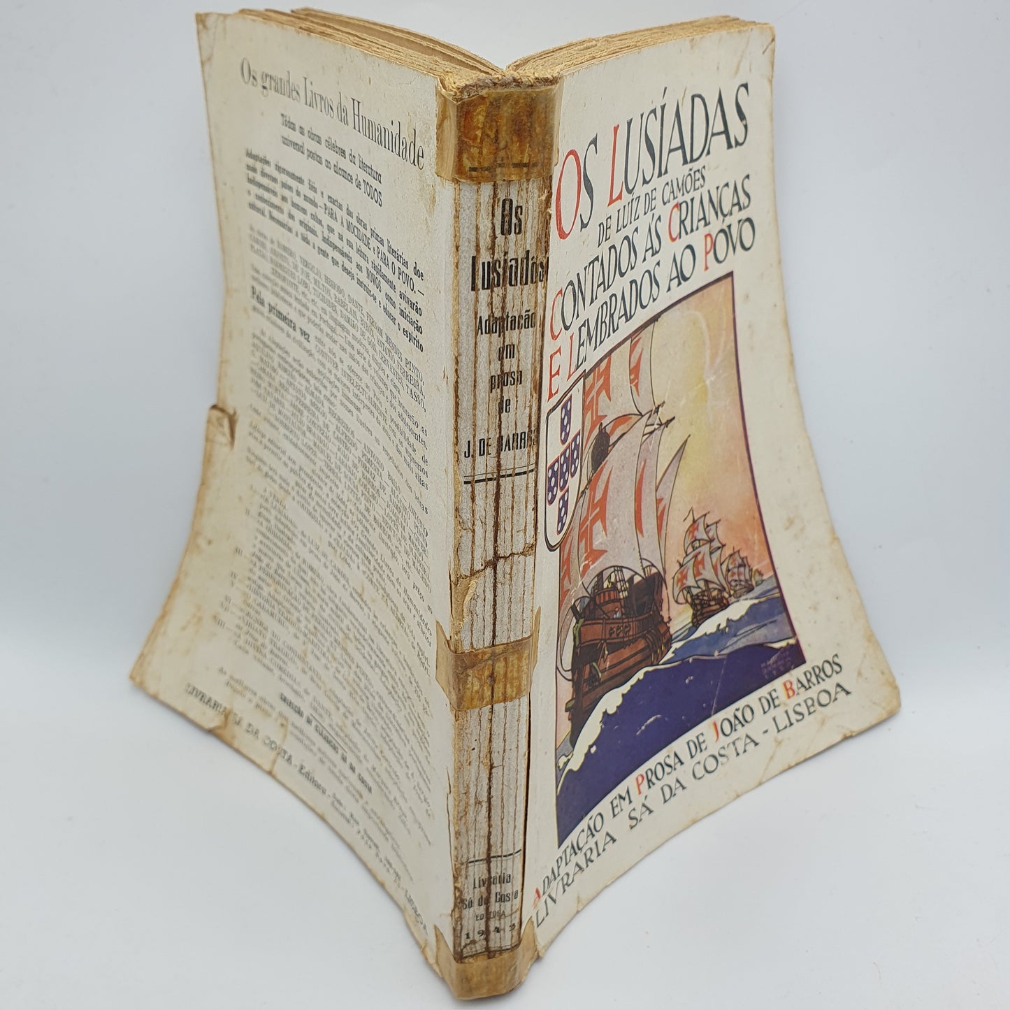 João de Barros - Os Lusiadas Contados ás Crianças e Lembrados ao Povo