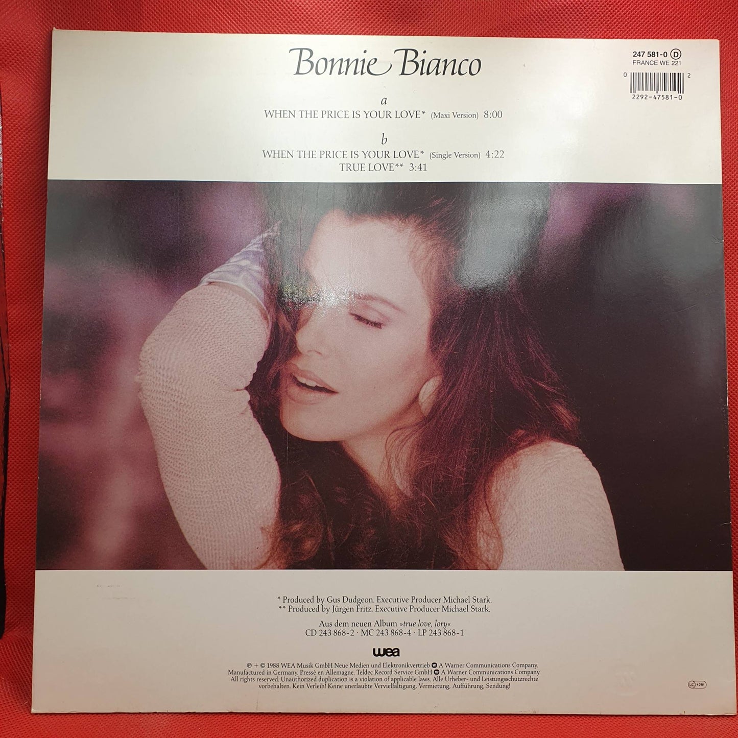 Bonnie Bianco – When The Price Is Your Love