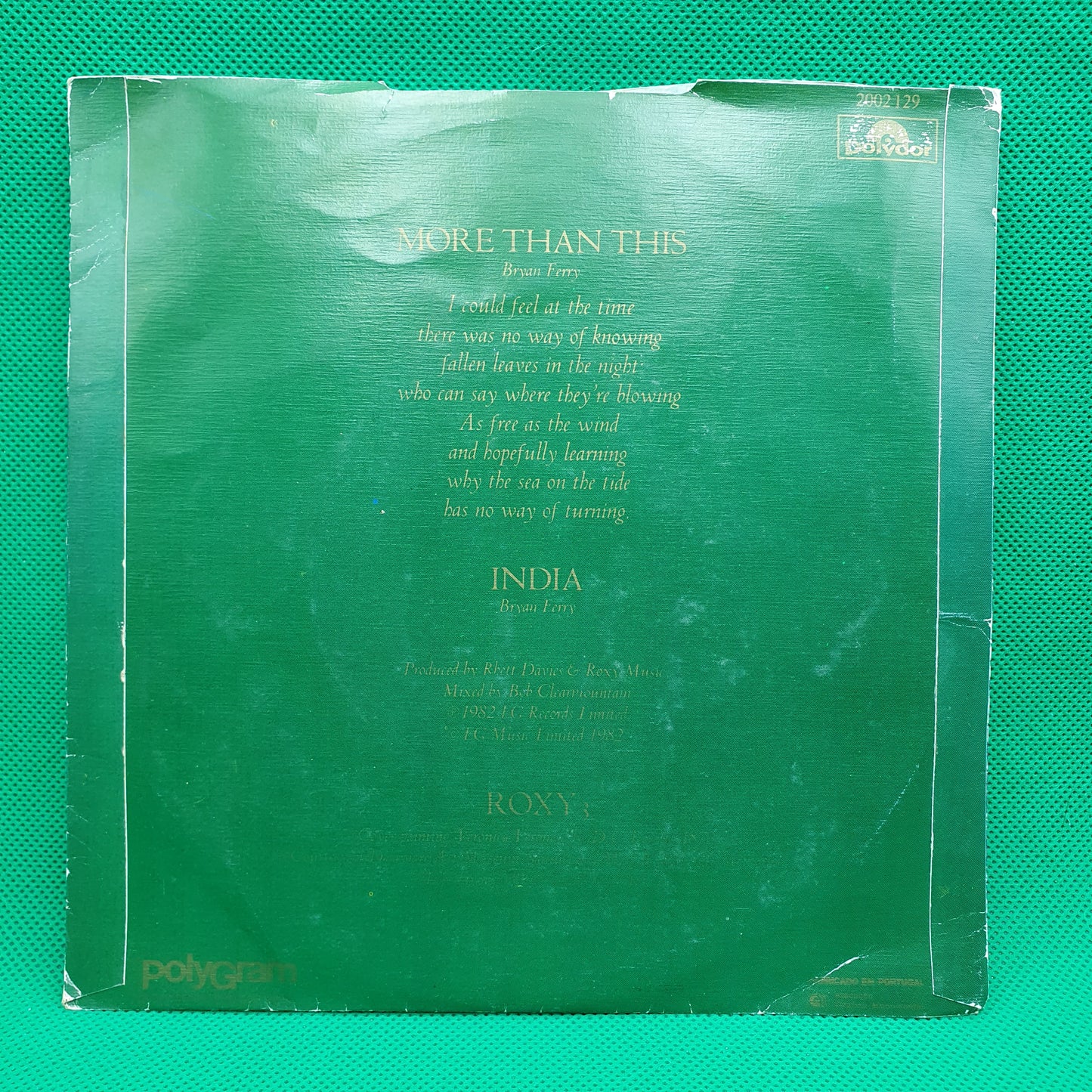 Roxy Music – More Than This