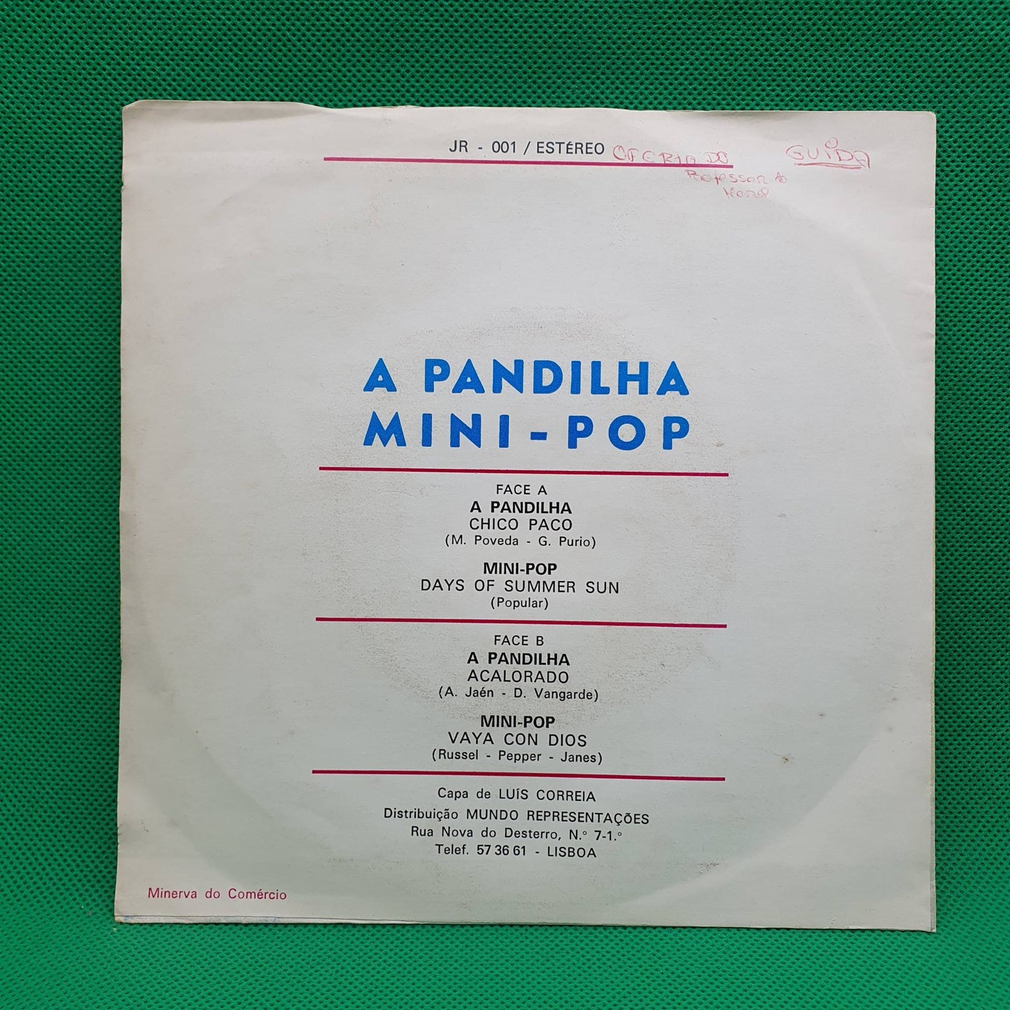 A Pandilha & Mini Pop – Chico Paco / Vaya Con Dios