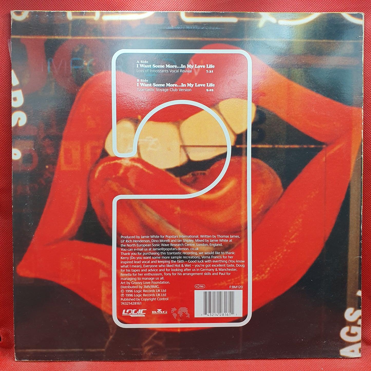 Tzant – I Want Some More... In My Love Life