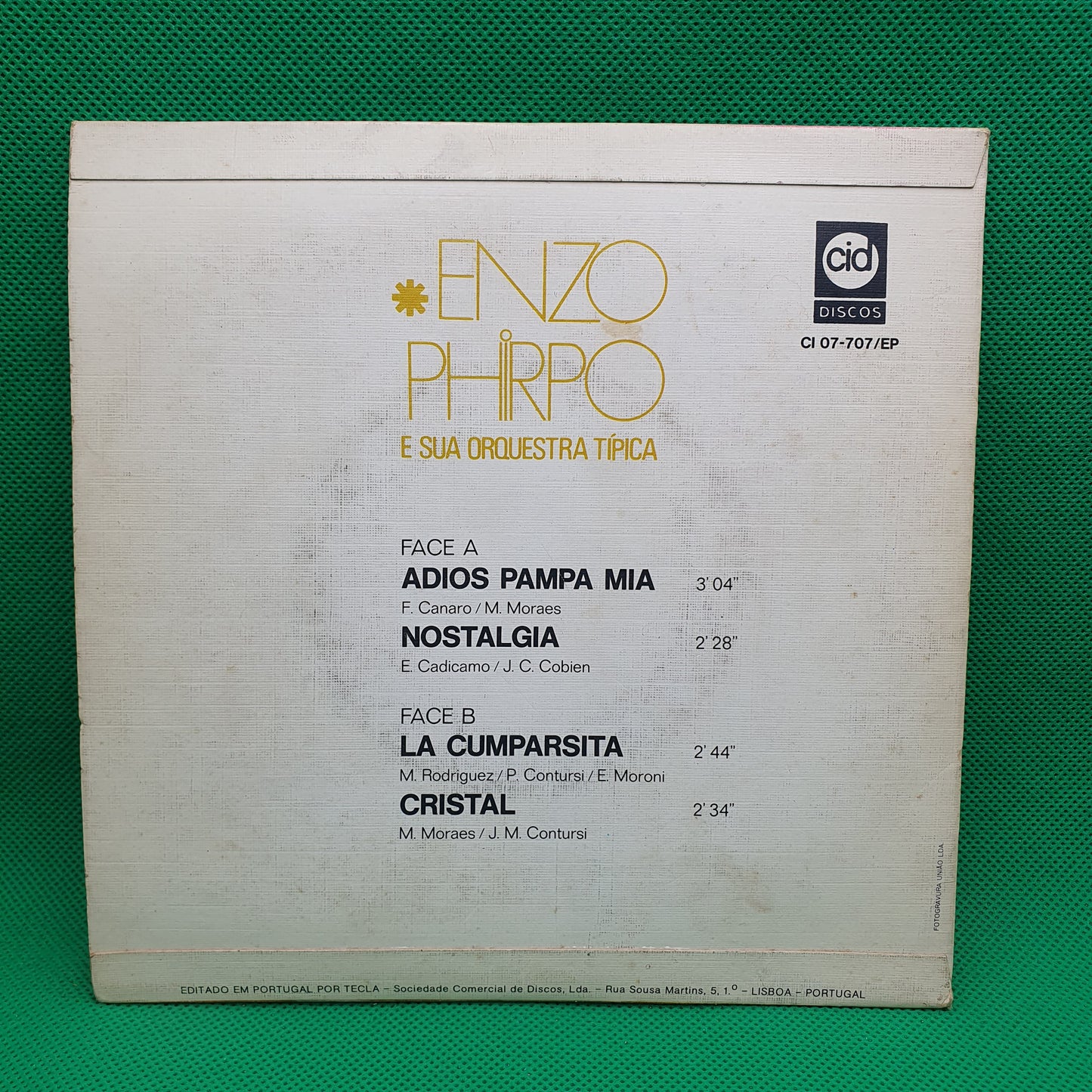 Enzo Phirpo E Sua Orquestra Típica – Enzo Phirpo E Sua Orquestra Típica