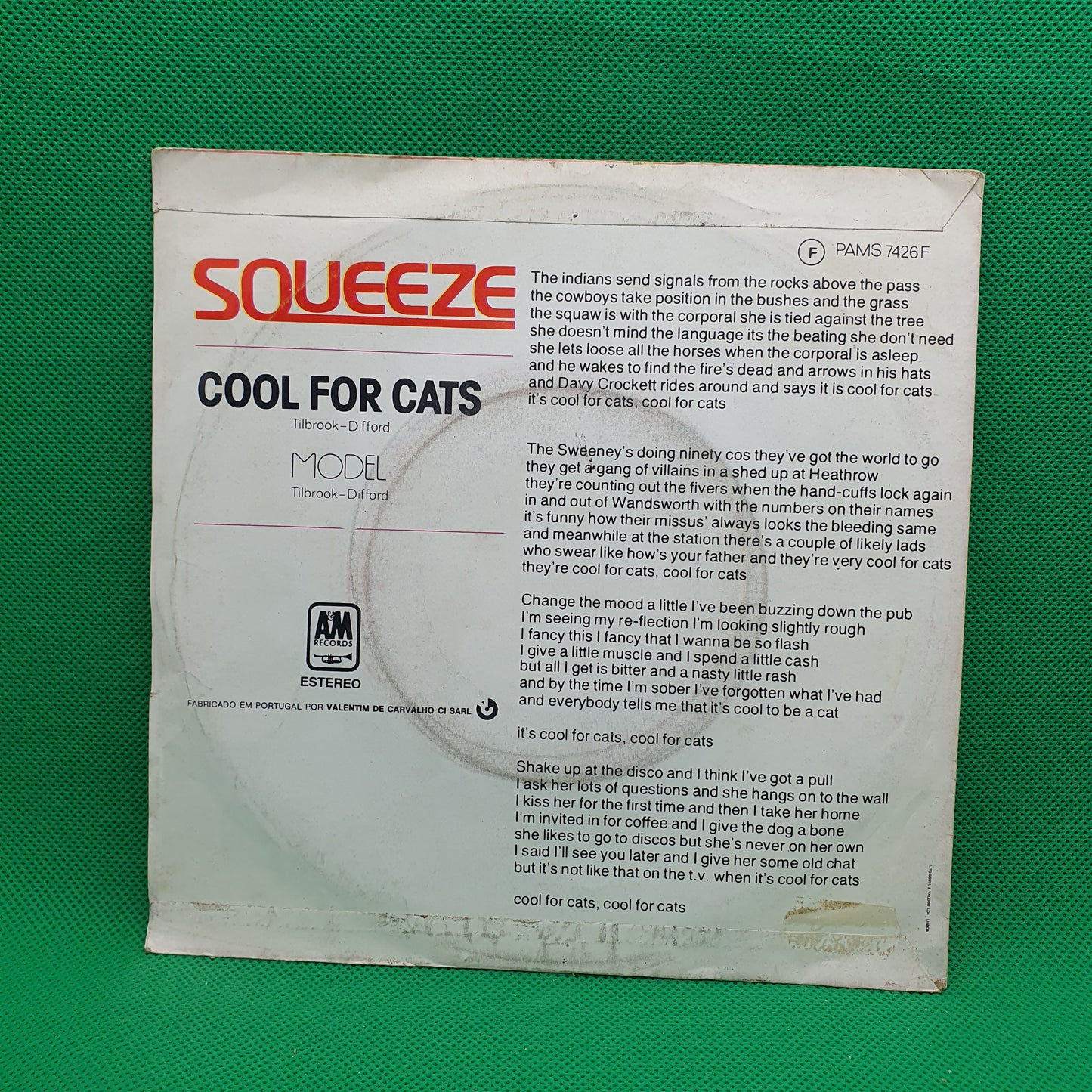 Squeeze – Cool For Cats