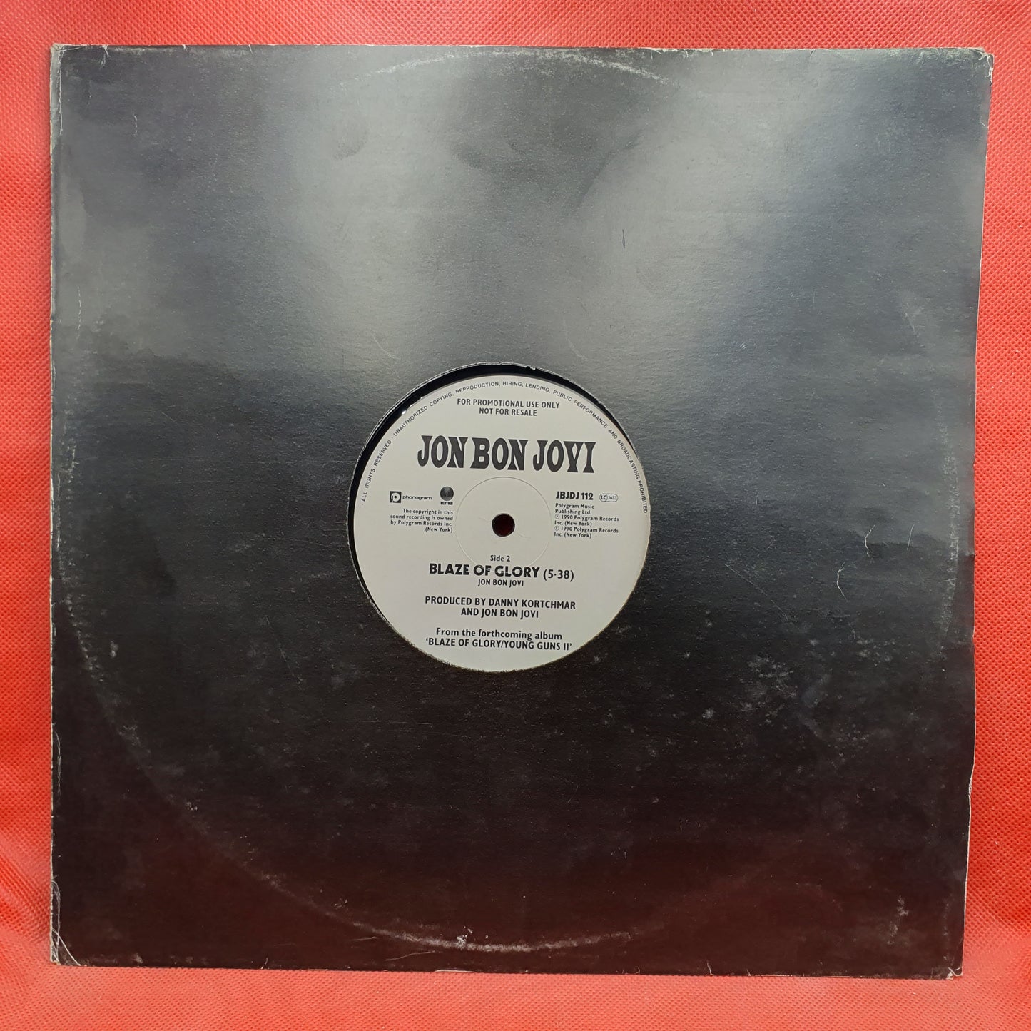 Jon Bon Jovi – Blaze Of Glory