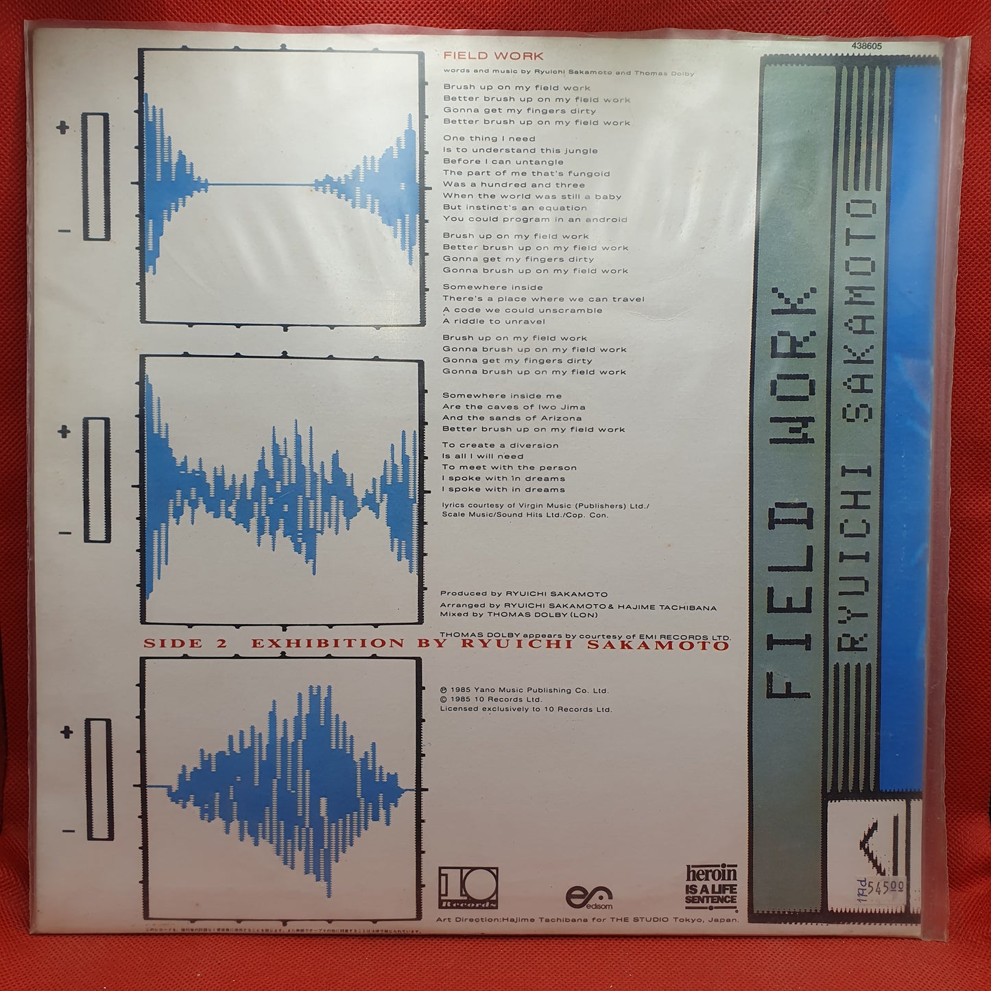 Ryuichi Sakamoto Featuring Thomas Dolby – Field Work