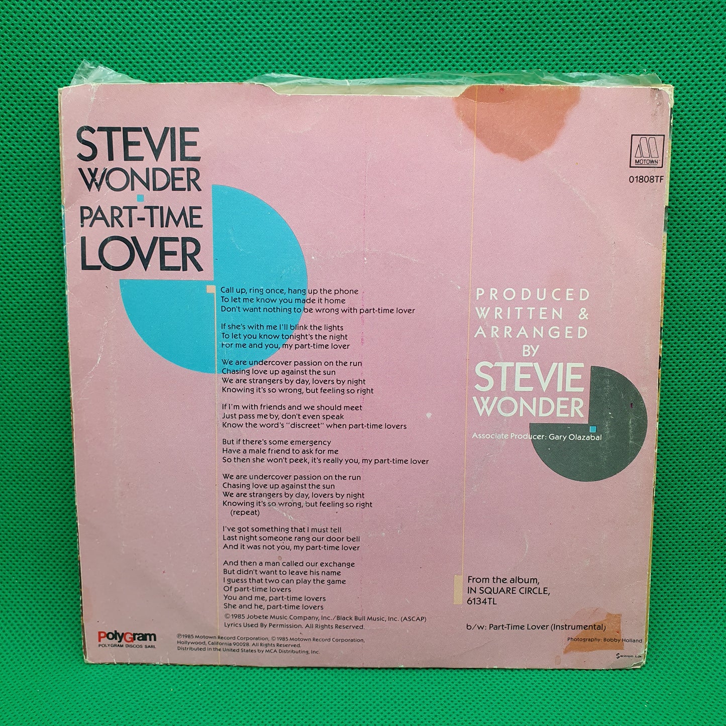 Stevie Wonder – Part-Time Lover