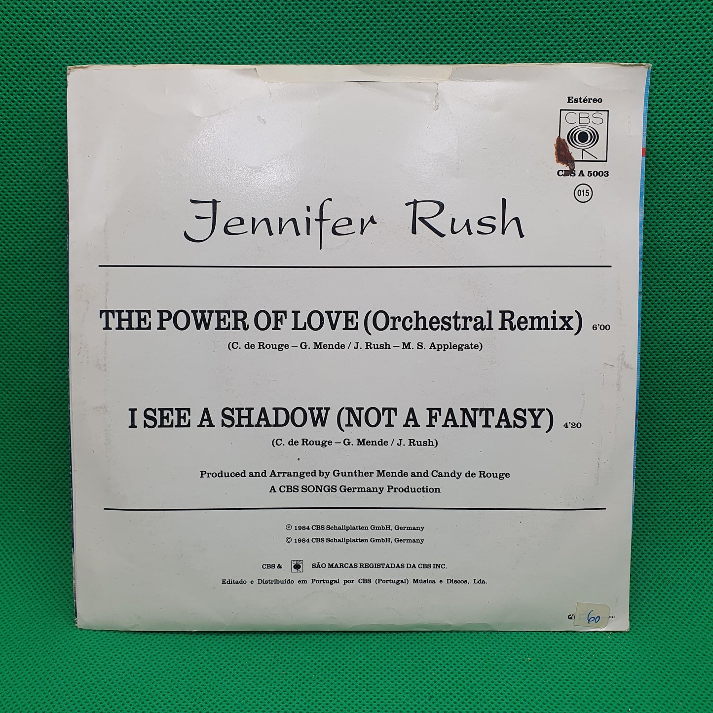 Jennifer Rush – The Power Of Love (Orchestral Remix)