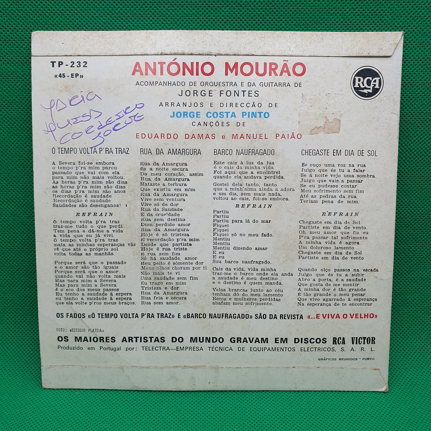 António Mourão – Na Revista "... E Viva O Velho"