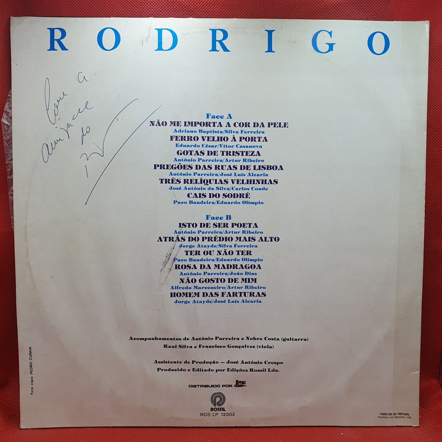 Rodrigo – Não Me Importa A Cor Da Pele