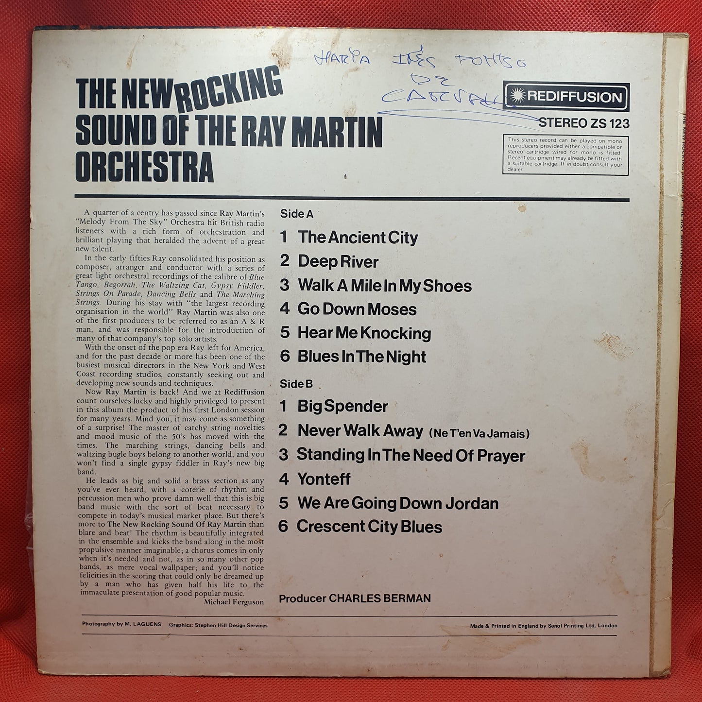 The Ray Martin Orchestra – The New Rocking Sound Of