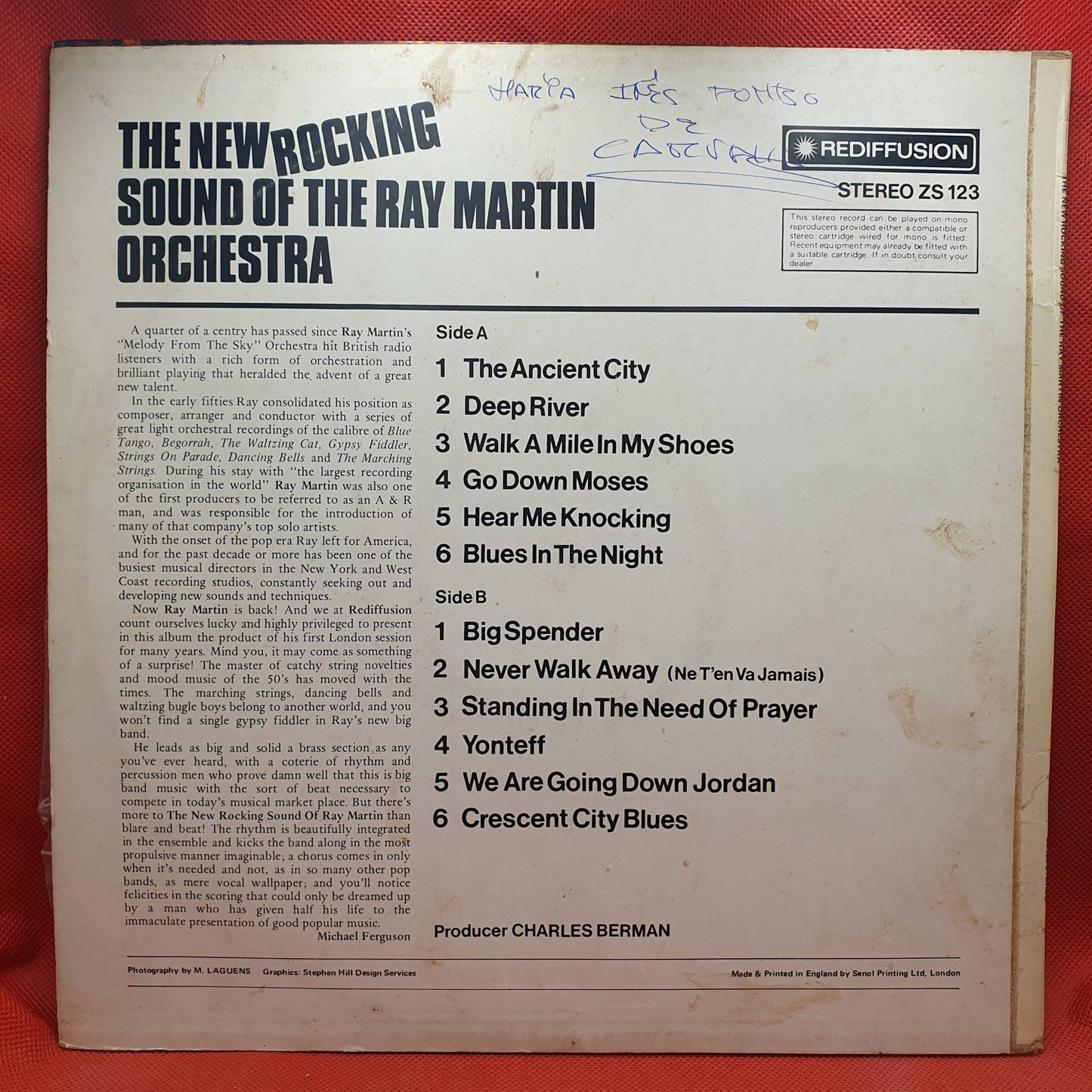 The Ray Martin Orchestra – The New Rocking Sound Of