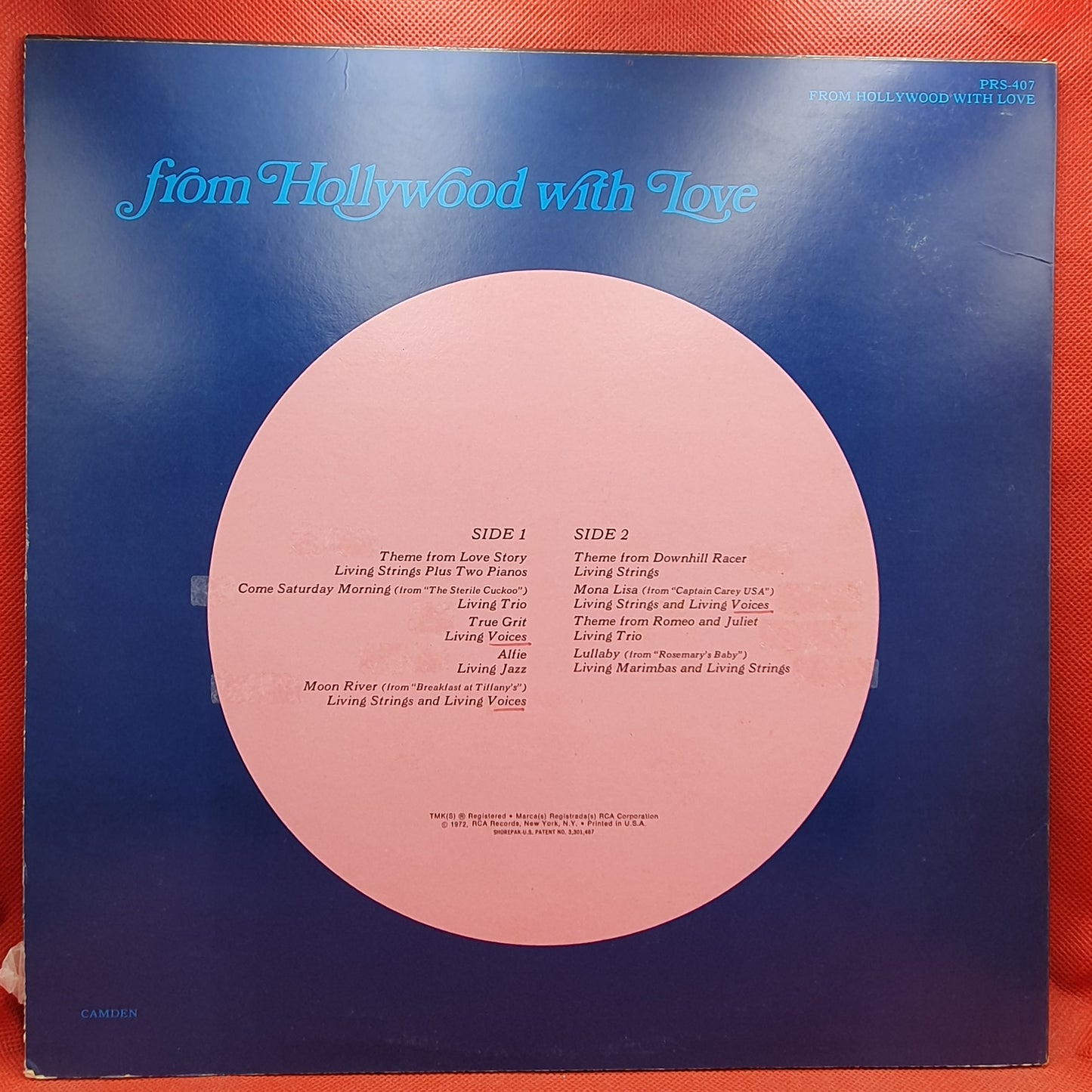 Various – From Hollywood With Love