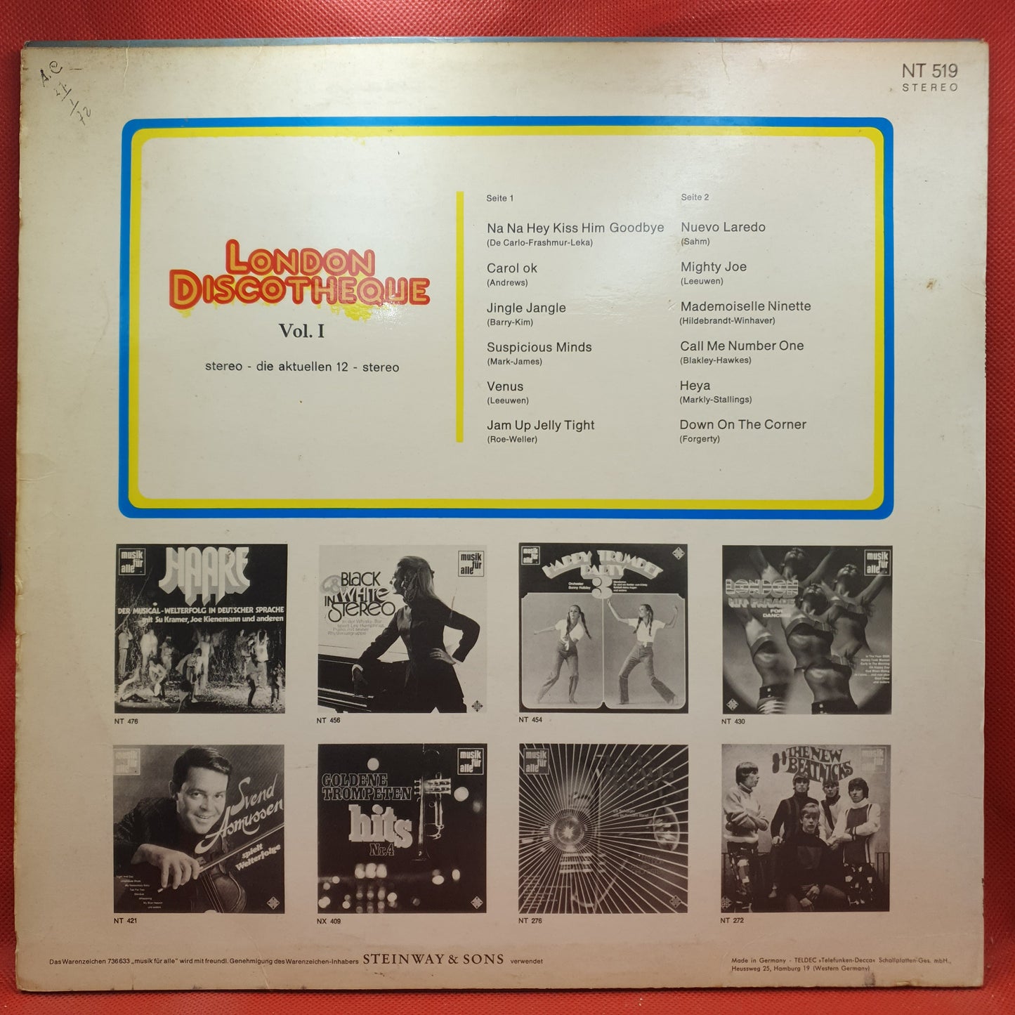 Unknown Artist – London Discotheque Vol. 1